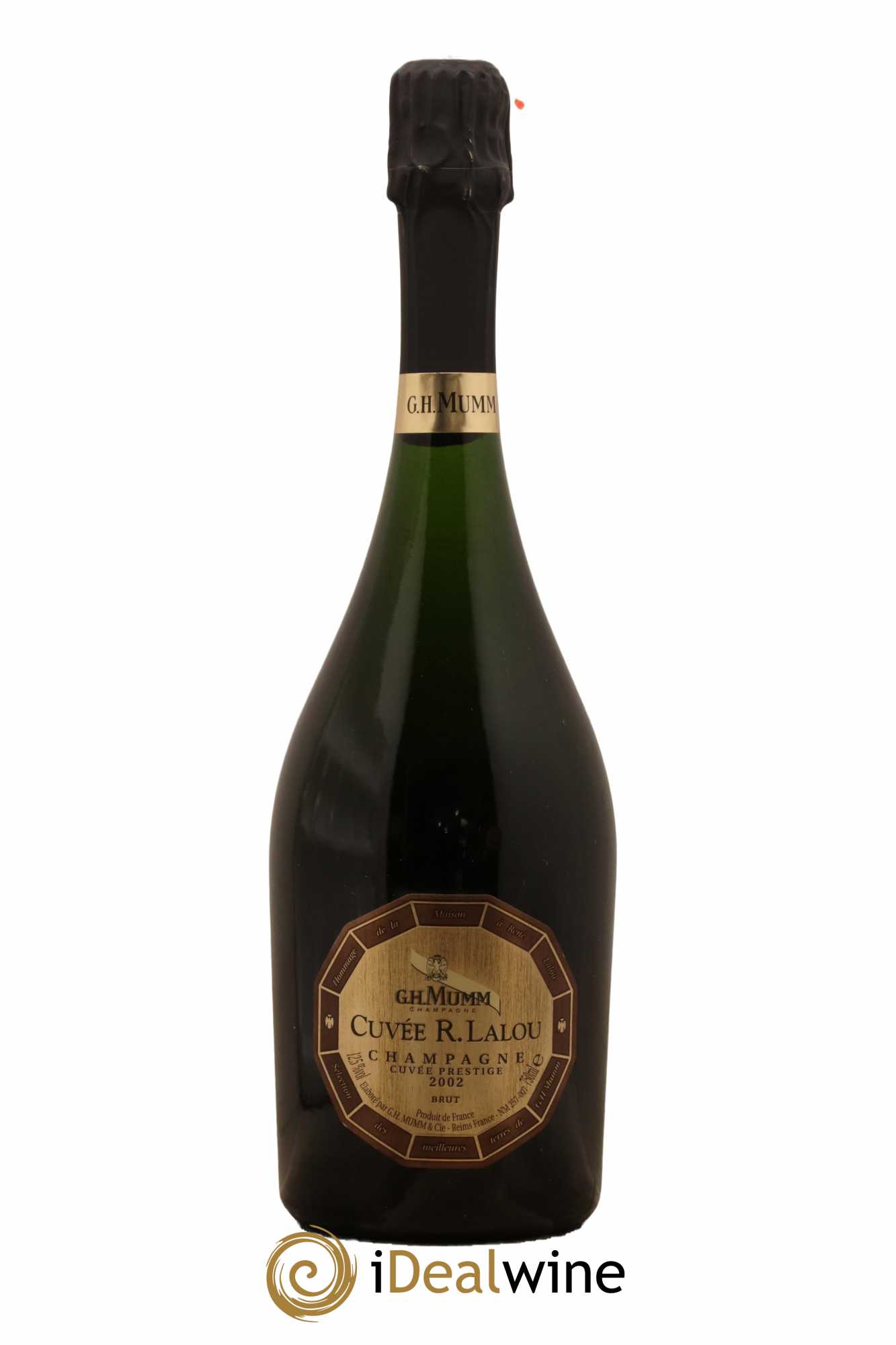 René Lalou Mumm 2002 - Lot de 1 bouteille - 0