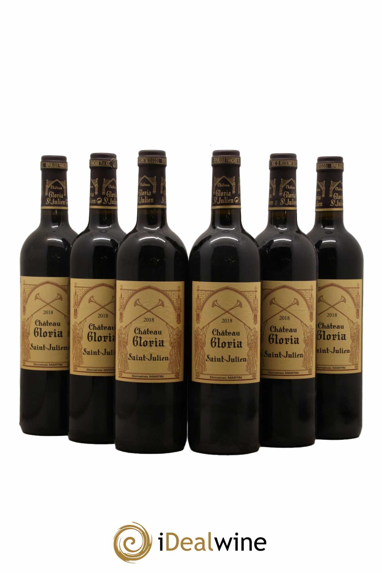 Château Gloria 2018 - Lot de 6 bouteilles - 0