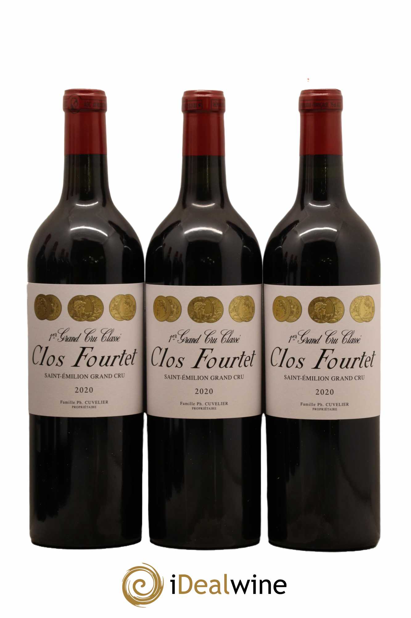 Clos Fourtet 1er Grand Cru Classé B 2020 - Lot of 6 bottles - 2