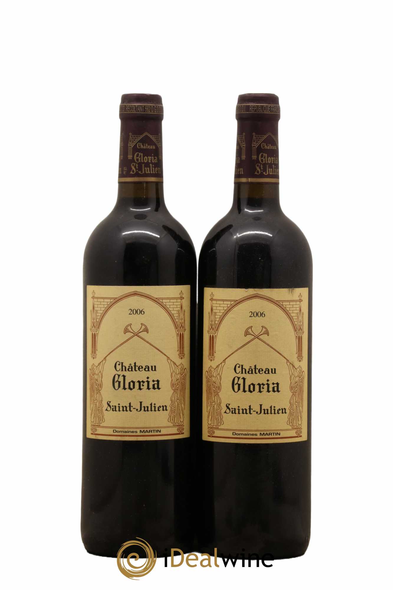 Château Gloria 2006 - Lot de 2 bouteilles - 0