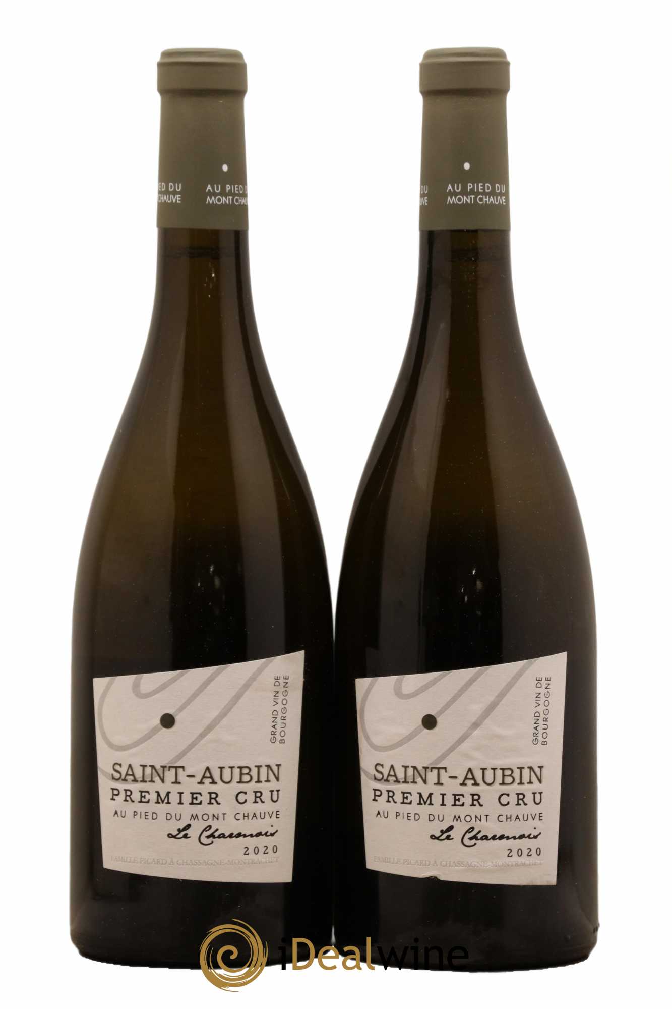 Saint-Aubin 1er Cru Au Pied Du Mont Chauve Le Charmois Famille Picard 2020 - Lot de 2 bouteilles - 0