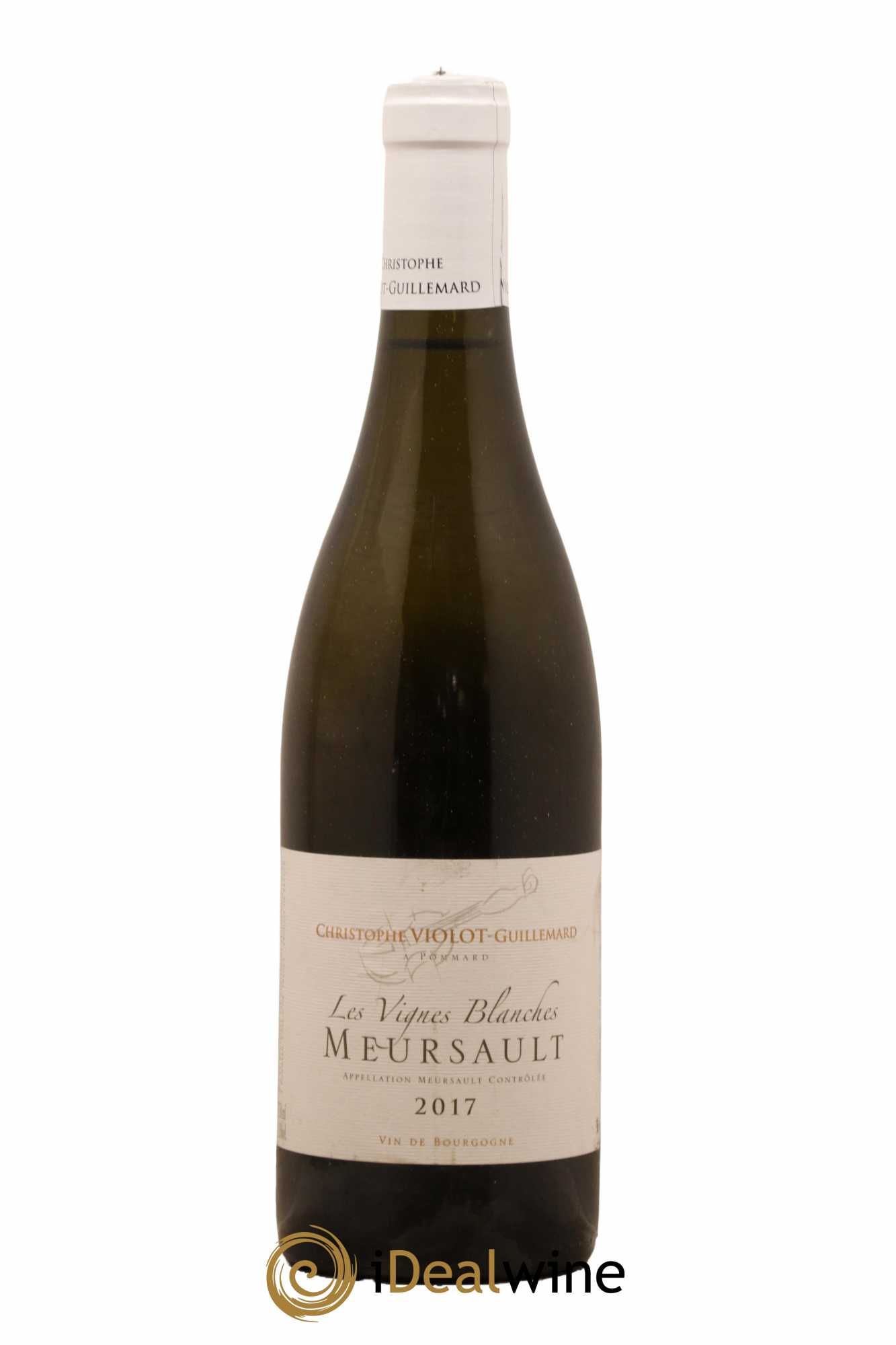 Meursault Les Vignes Blanches Christophe Violot-Guillemard 2017 - Lot de 1 bouteille - 0