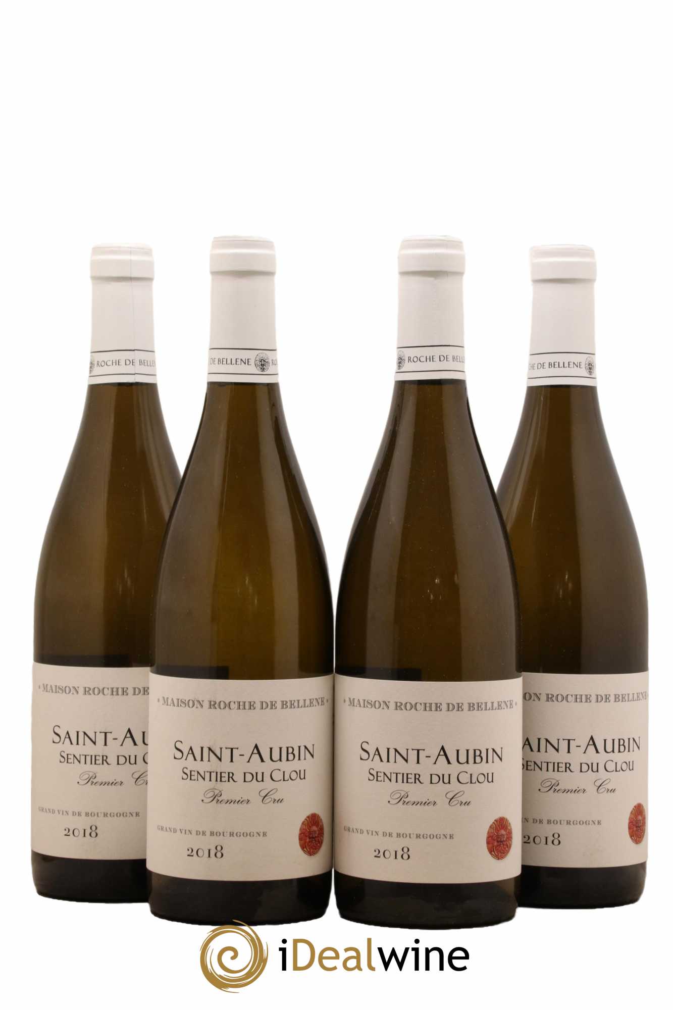 Saint-Aubin 1er Cru Sentier Du Clou La Roche De Bellene 2018 - Lot de 4 bouteilles - 0
