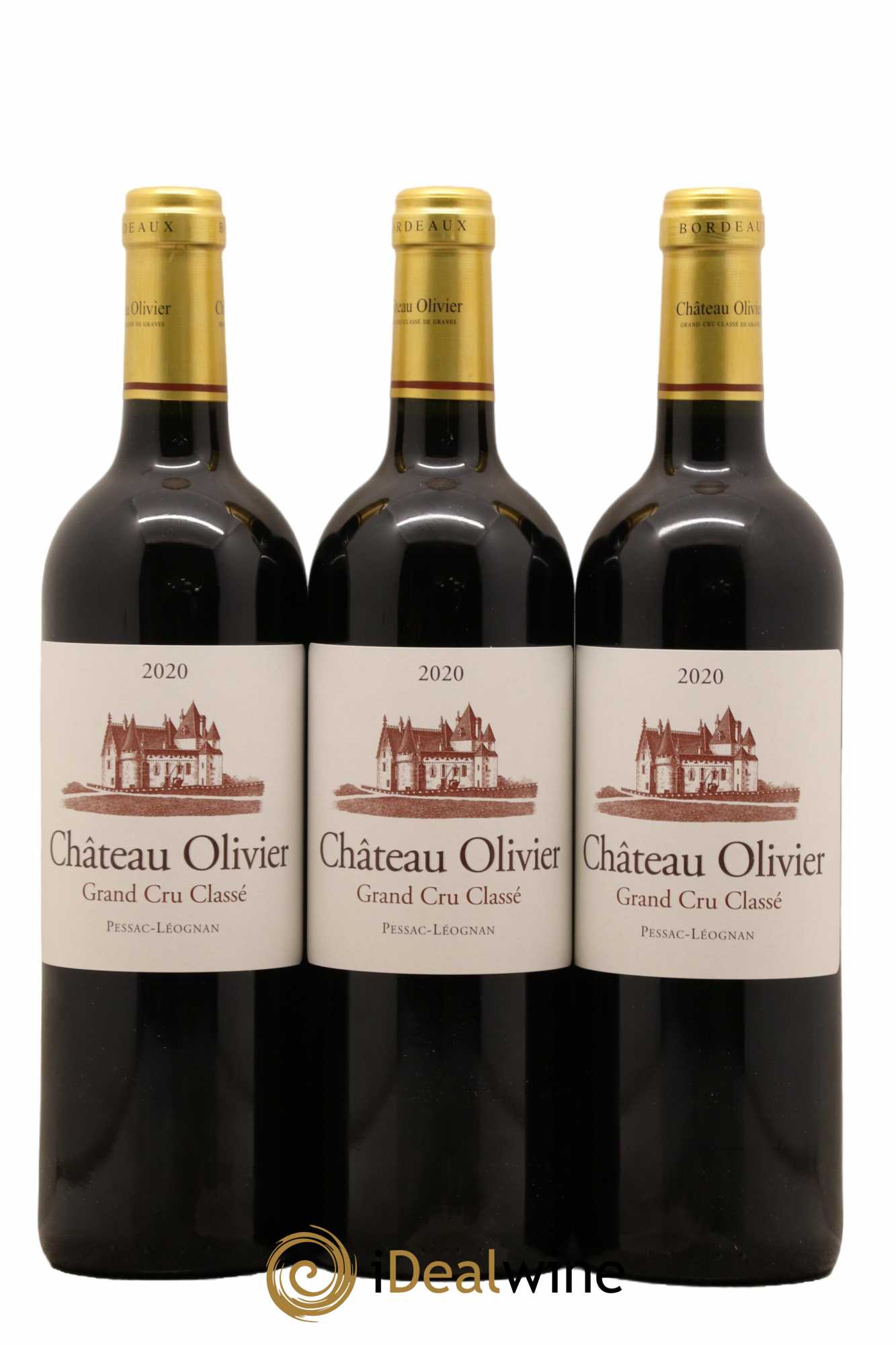 Château Olivier Cru Classé de Graves 2020 - Lot de 6 bouteilles - 2