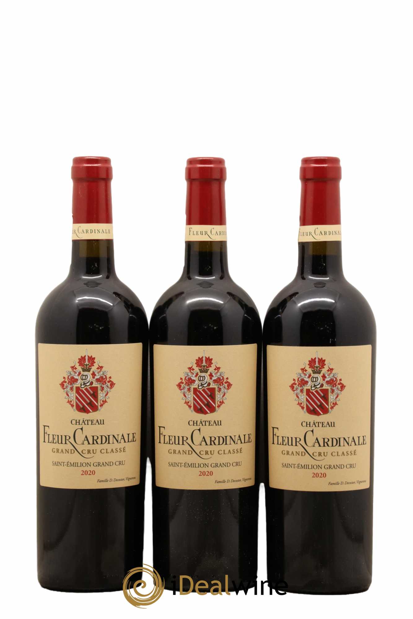 Château Fleur Cardinale Grand Cru Classé 2020 - Lot de 6 bouteilles - 1