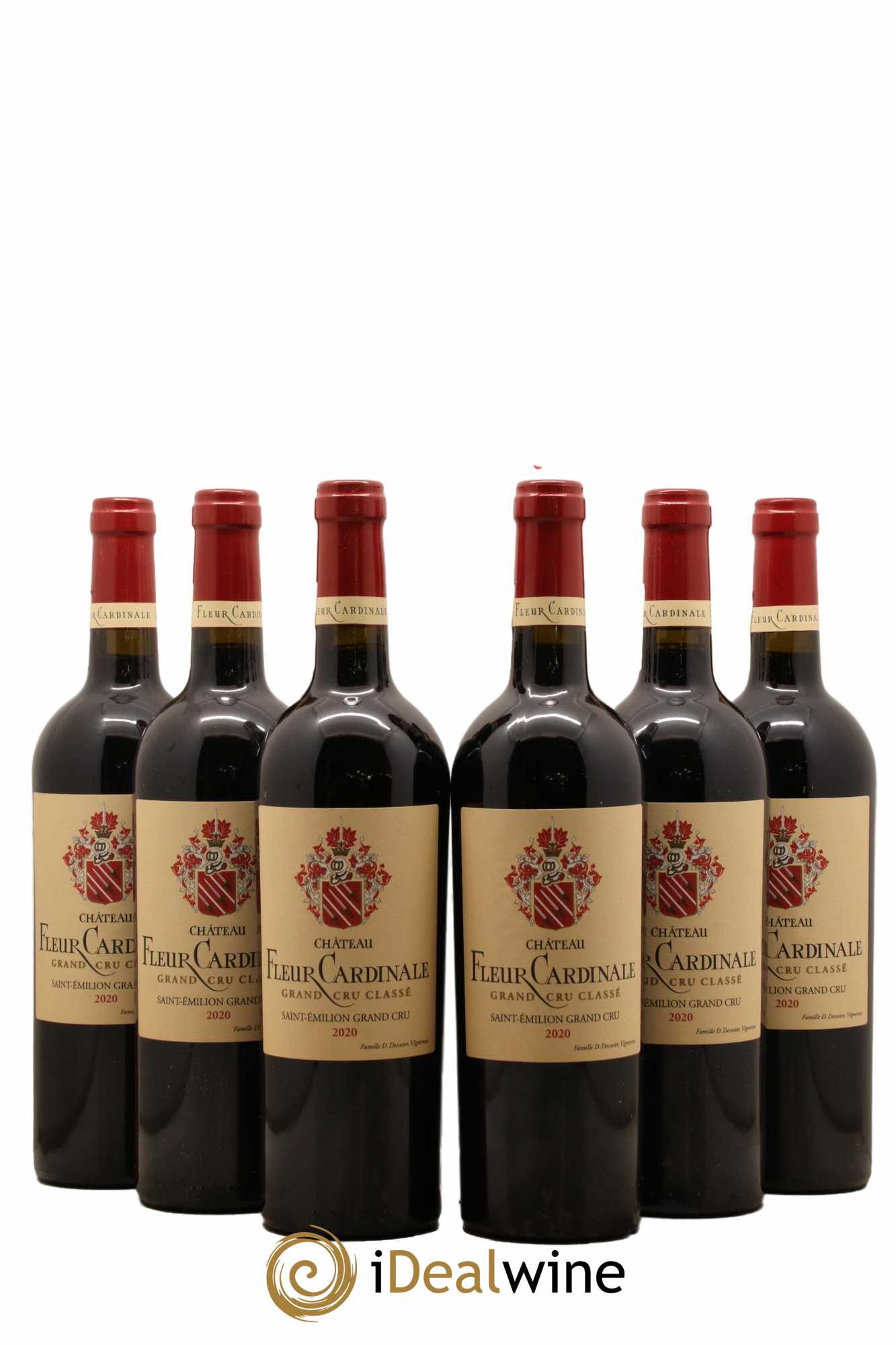 Château Fleur Cardinale Grand Cru Classé 2020 - Lot de 6 bouteilles - 0