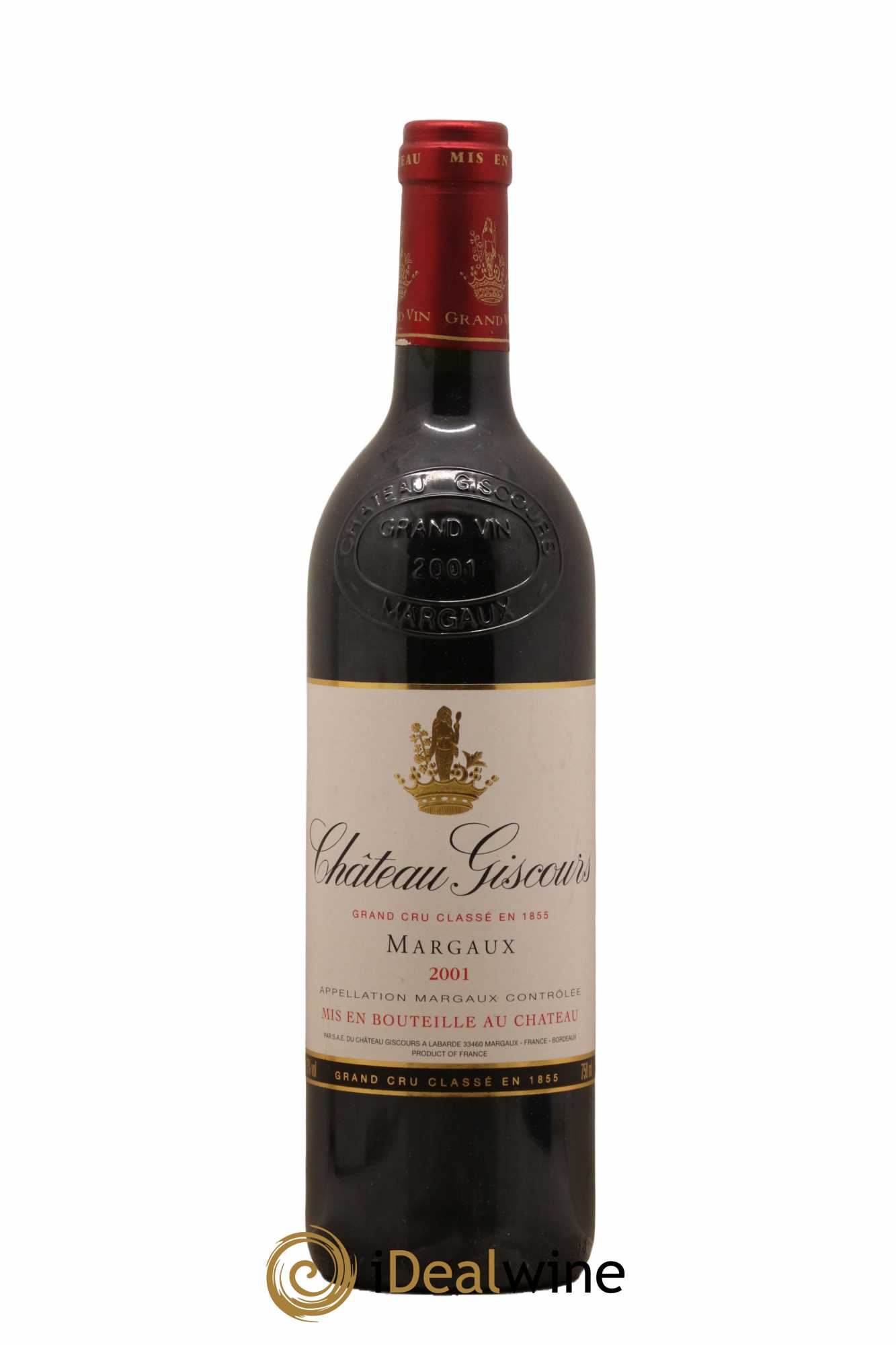 Château Giscours 3ème Grand Cru Classé 2001 - Lot de 1 bouteille - 0