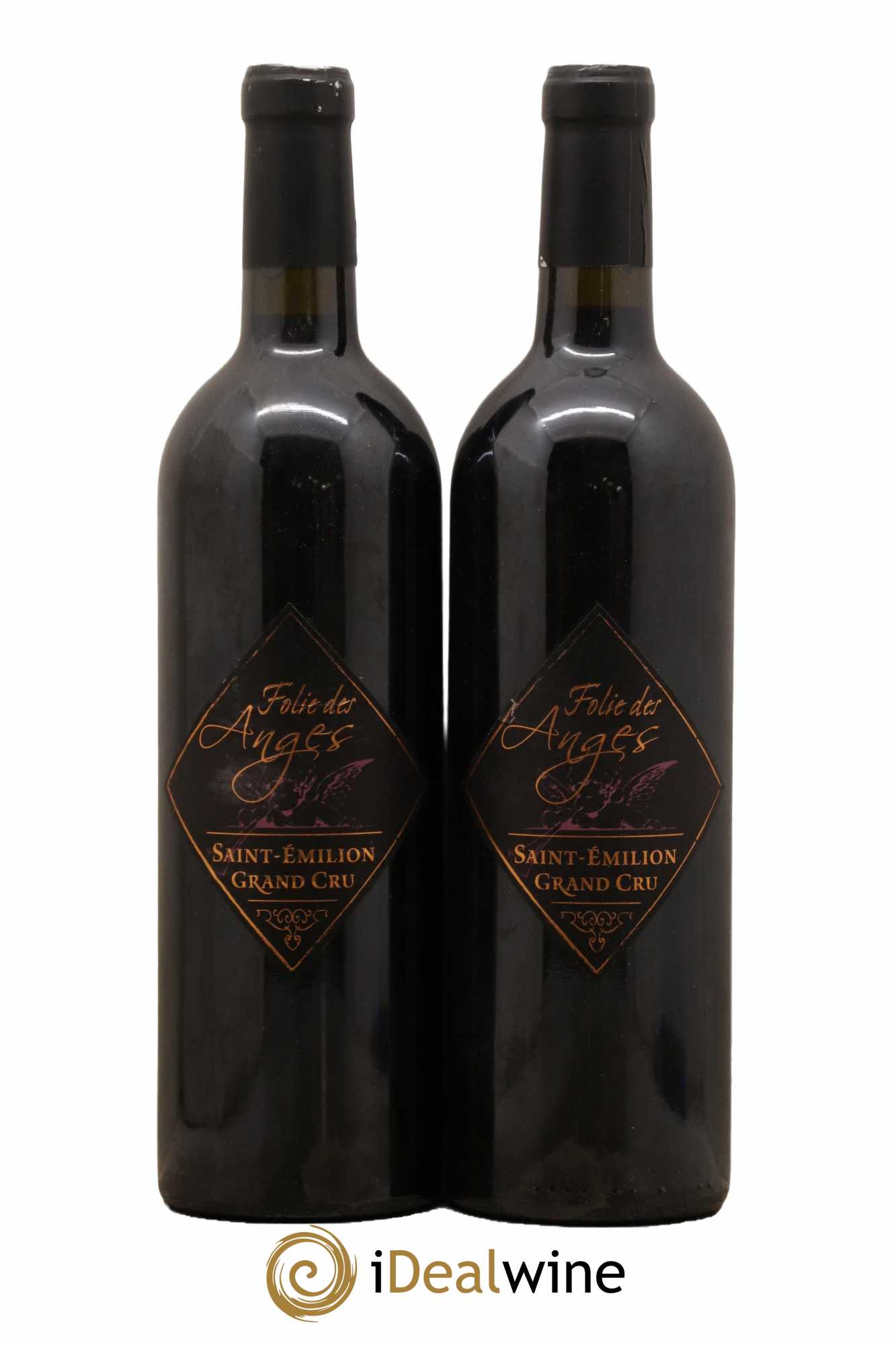 Saint-Émilion Grand Cru Folie Des Anges 2008 - Lot de 2 bouteilles - 0