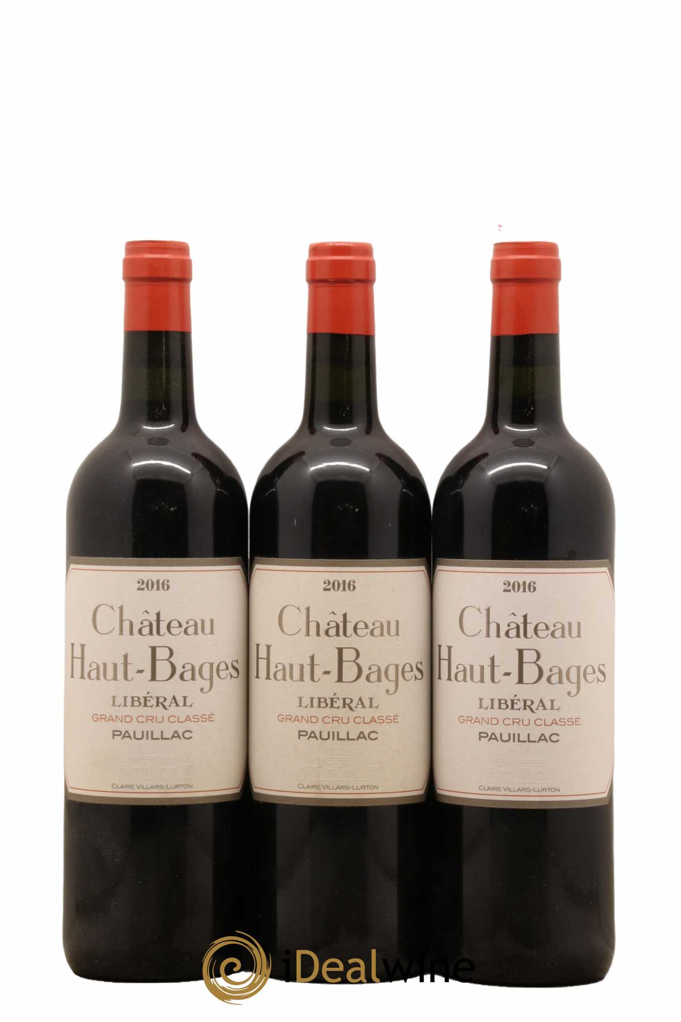 Château Haut Bages Libéral 5ème Grand Cru Classé 2016 - Lot de 6 bouteilles - 2