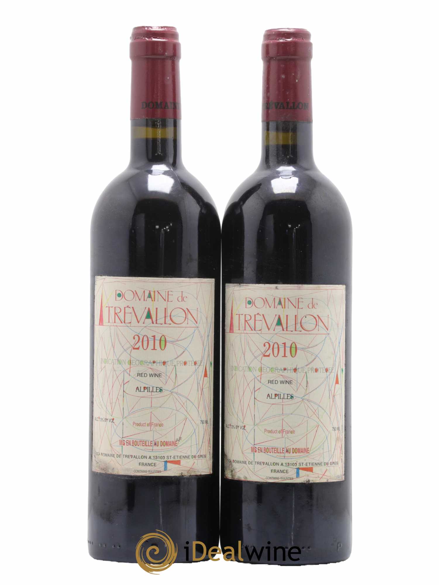 Alpilles Trévallon (Domaine de) Eloi Dürrbach 2010 - Lot de 2 bouteilles - 0