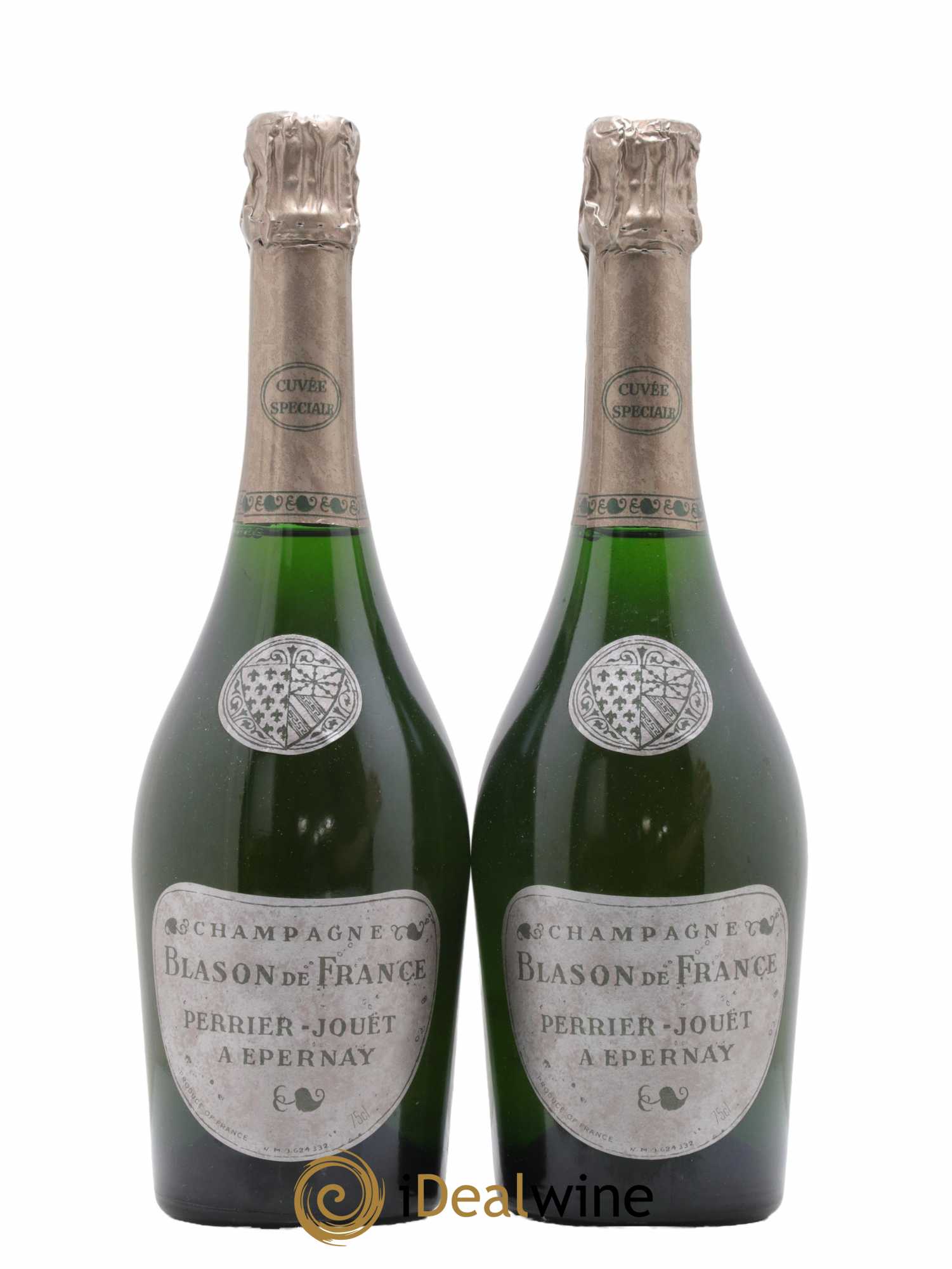 Blason de France Perrier-Jouët - Lot de 2 bouteilles - 0
