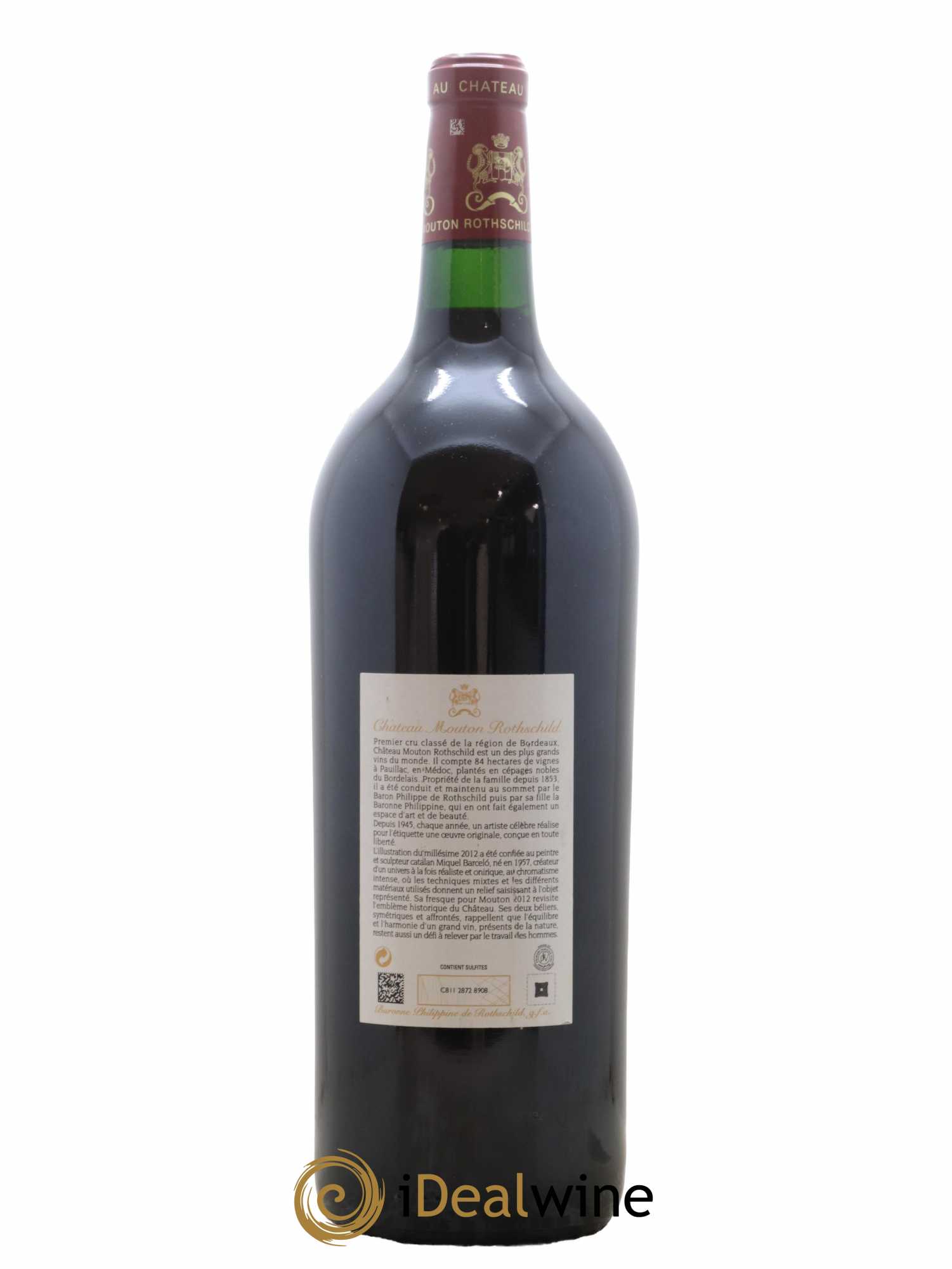 Château Mouton Rothschild 1er Grand Cru Classé 2012 - Posten von 1 Magnum - 1