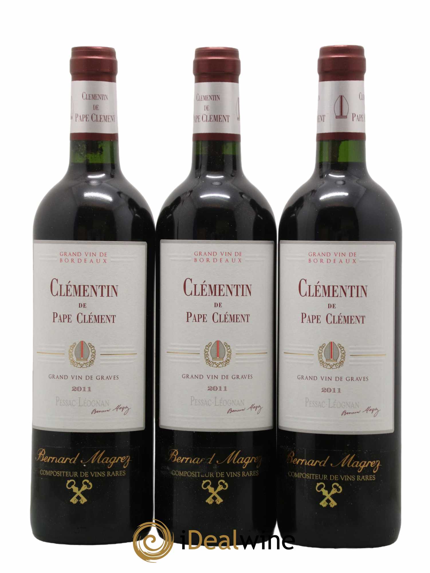 Le Clémentin de Pape Clément Second Vin 2011 - Lot of 12 bottles - 4