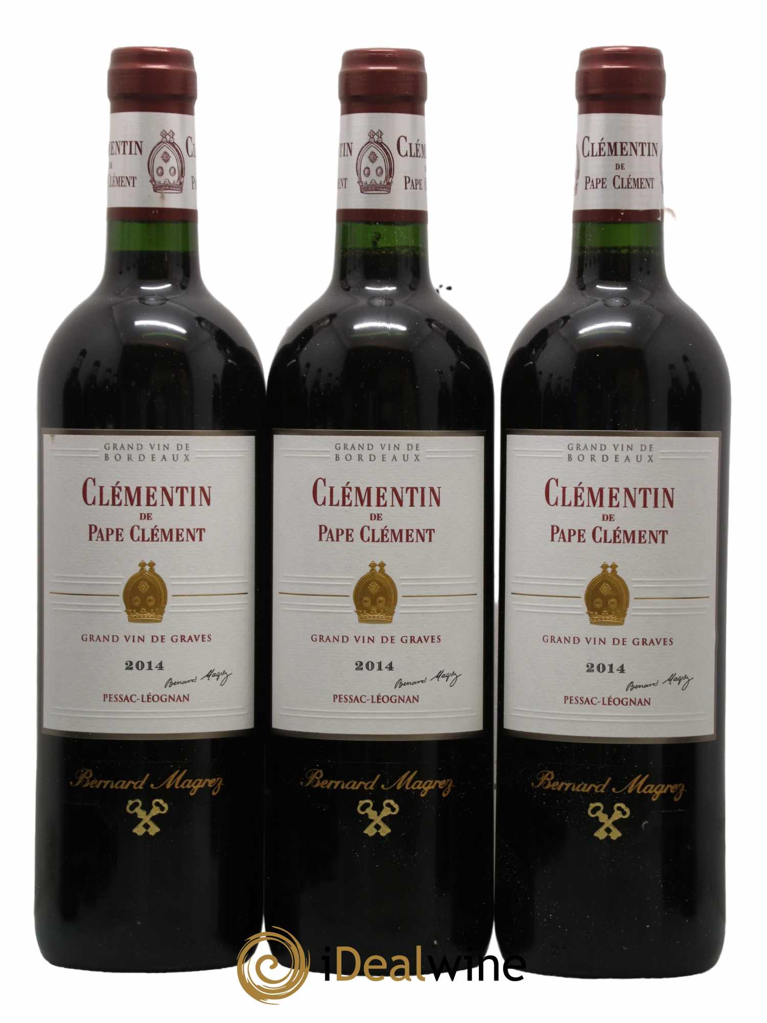 Le Clémentin de Pape Clément Second Vin 2014 - Lot of 12 bottles - 2