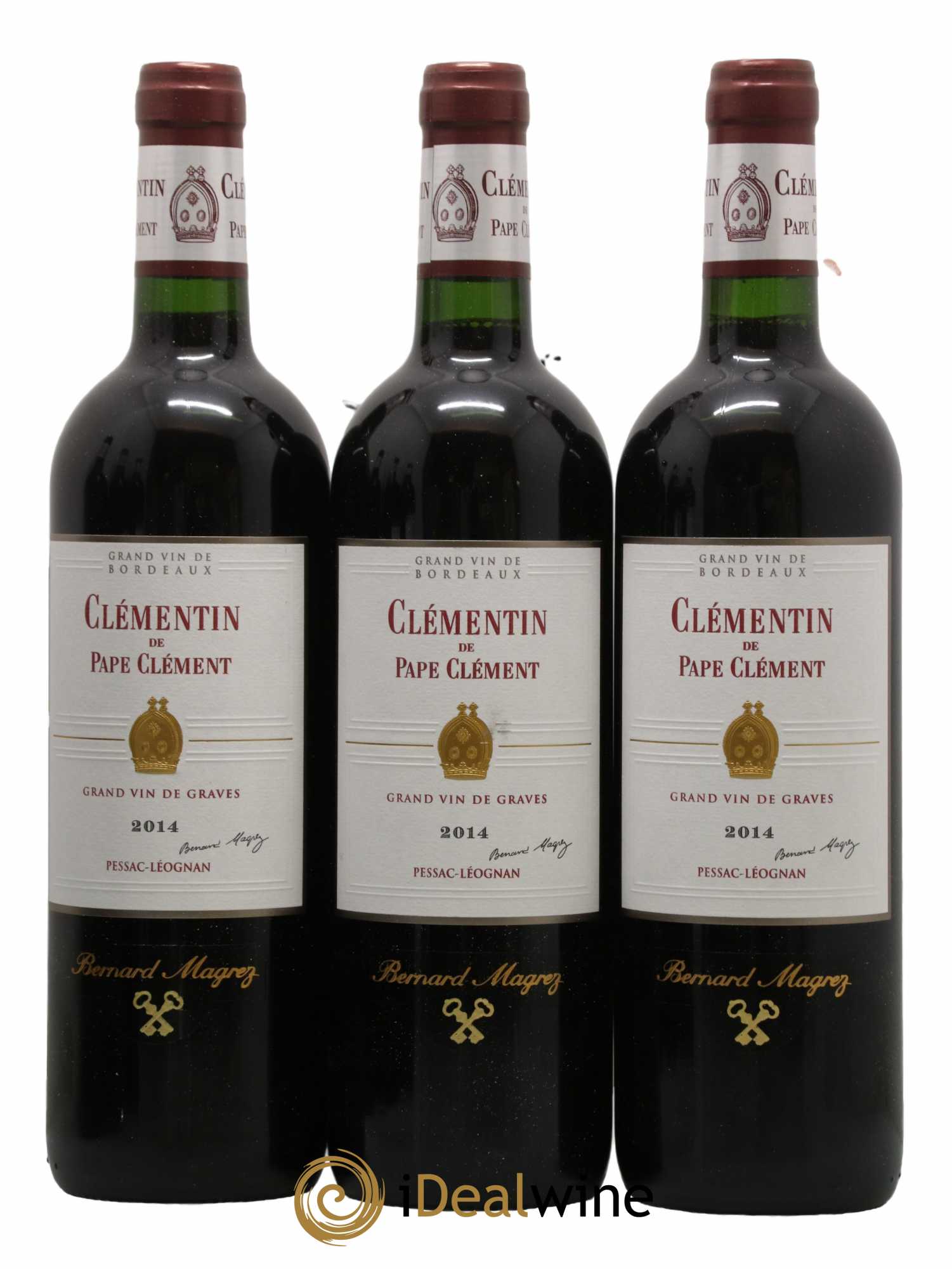 Le Clémentin de Pape Clément Second Vin 2014 - Lot of 12 bottles - 3