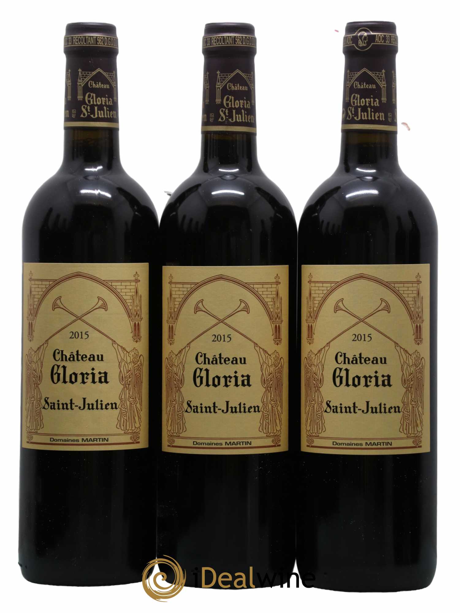 Château Gloria 2015 - Lot de 12 bouteilles - 2