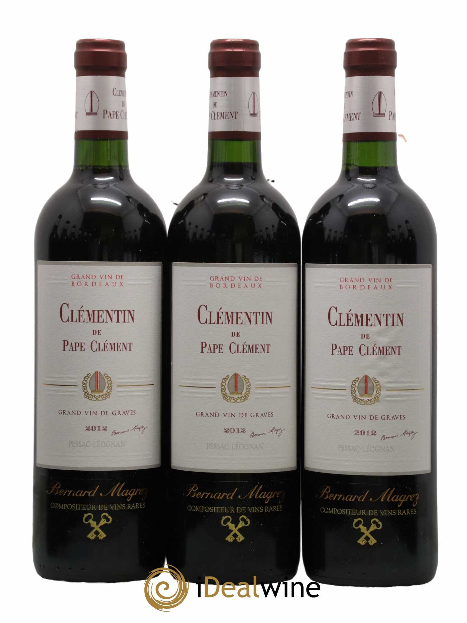 Le Clémentin de Pape Clément Second Vin 2012 - Lotto di 12 bottiglie - 1
