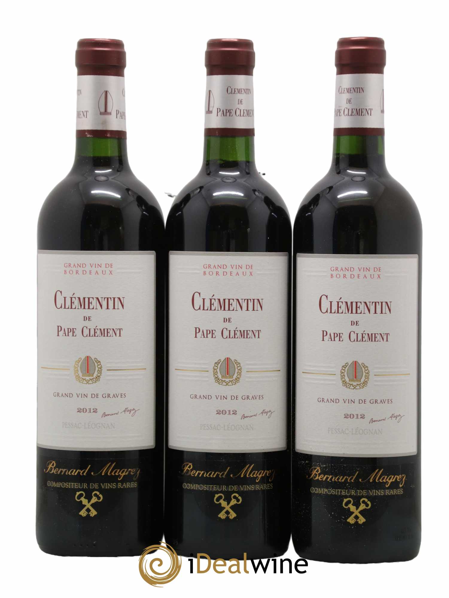 Le Clémentin de Pape Clément Second Vin 2012 - Lotto di 12 bottiglie - 4