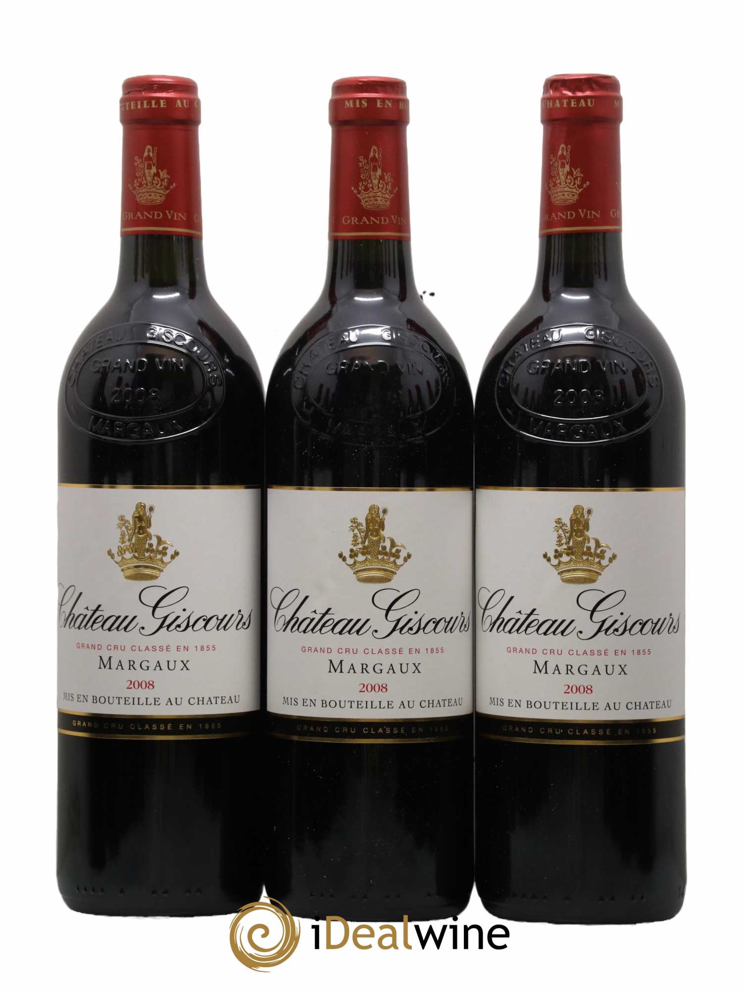 Château Giscours 3ème Grand Cru Classé 2008 - Lot de 12 bouteilles - 1