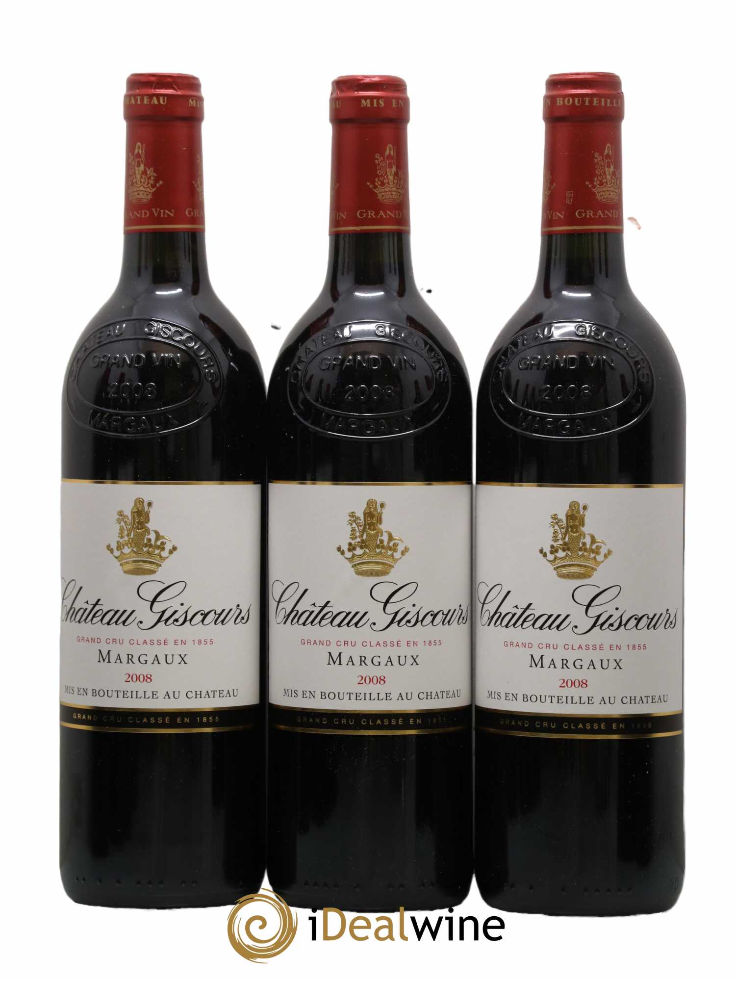 Château Giscours 3ème Grand Cru Classé 2008 - Lot de 12 bouteilles - 2