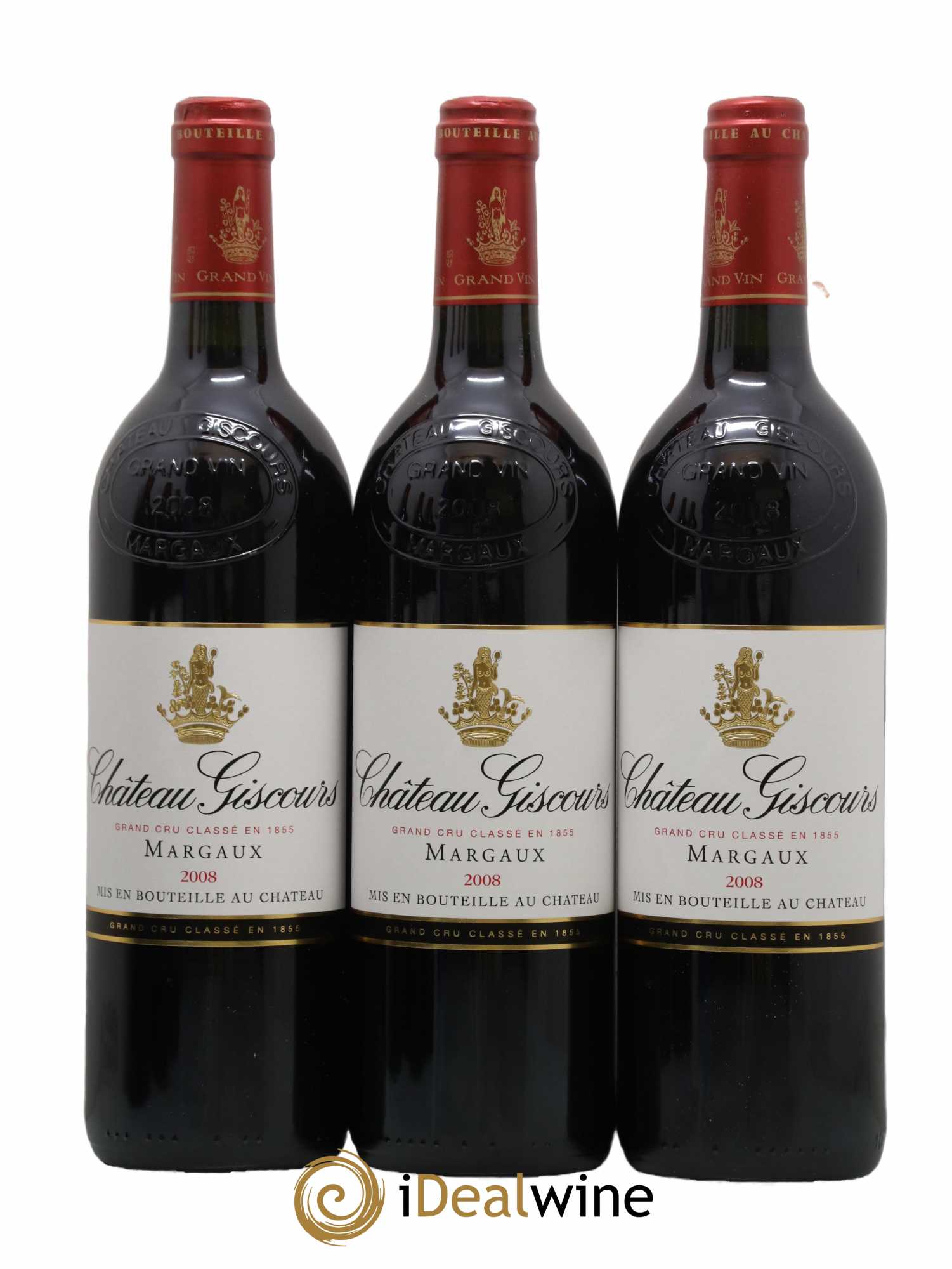 Château Giscours 3ème Grand Cru Classé 2008 - Lot de 12 bouteilles - 3