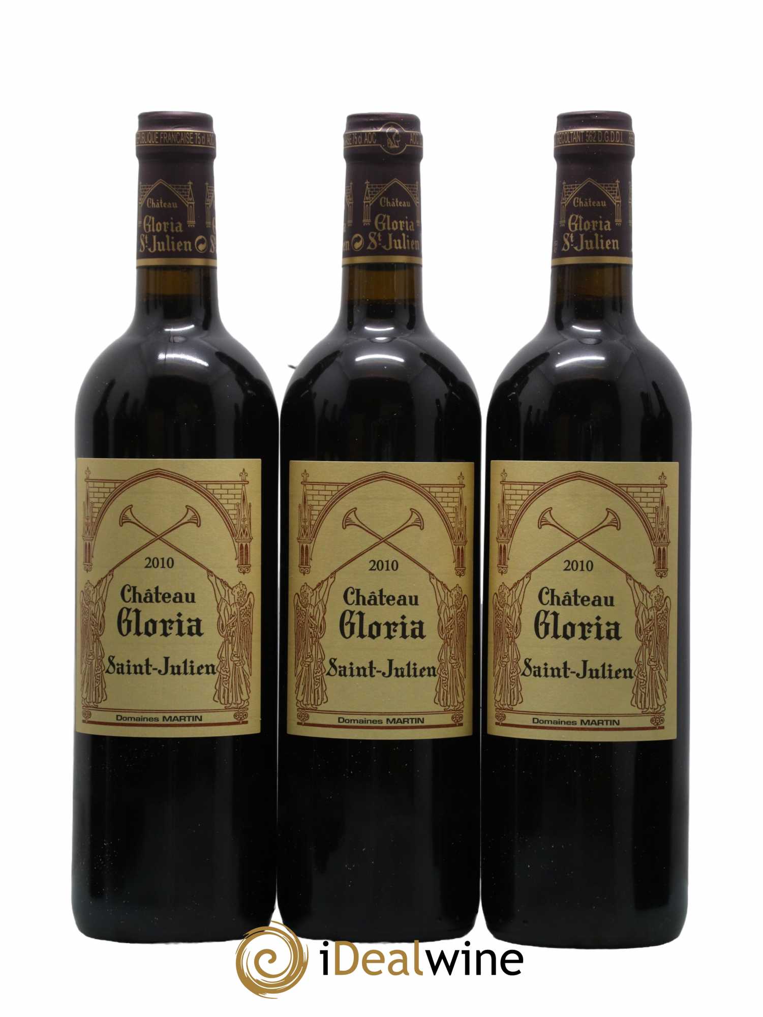 Château Gloria 2010 - Lot de 12 bouteilles - 2
