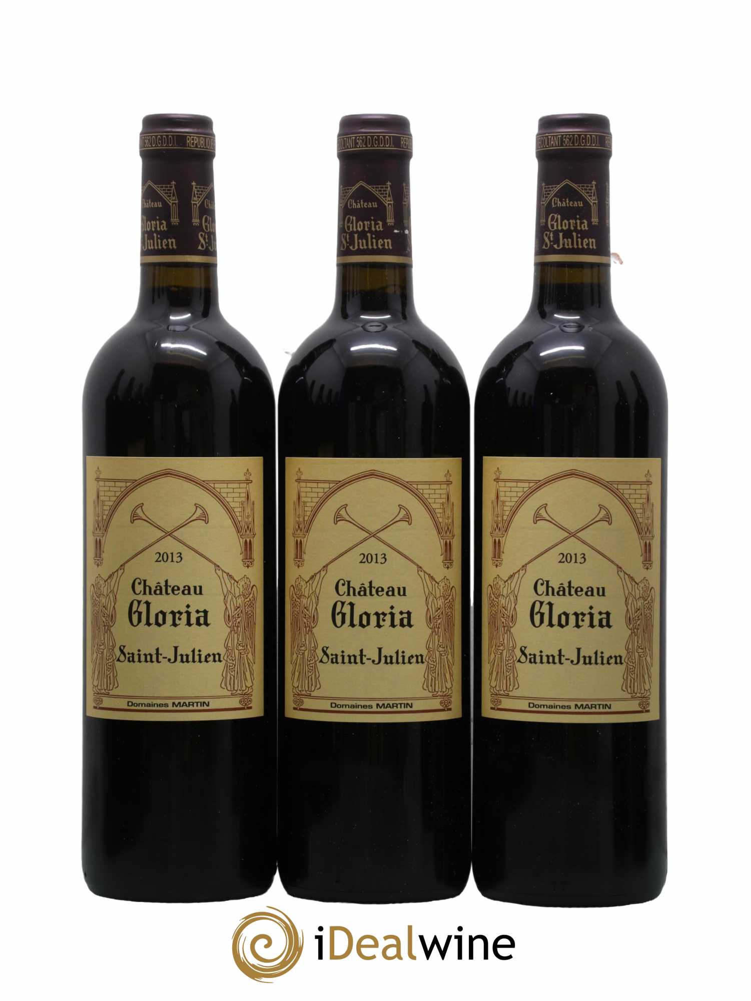 Château Gloria 2013 - Lot de 12 bouteilles - 2