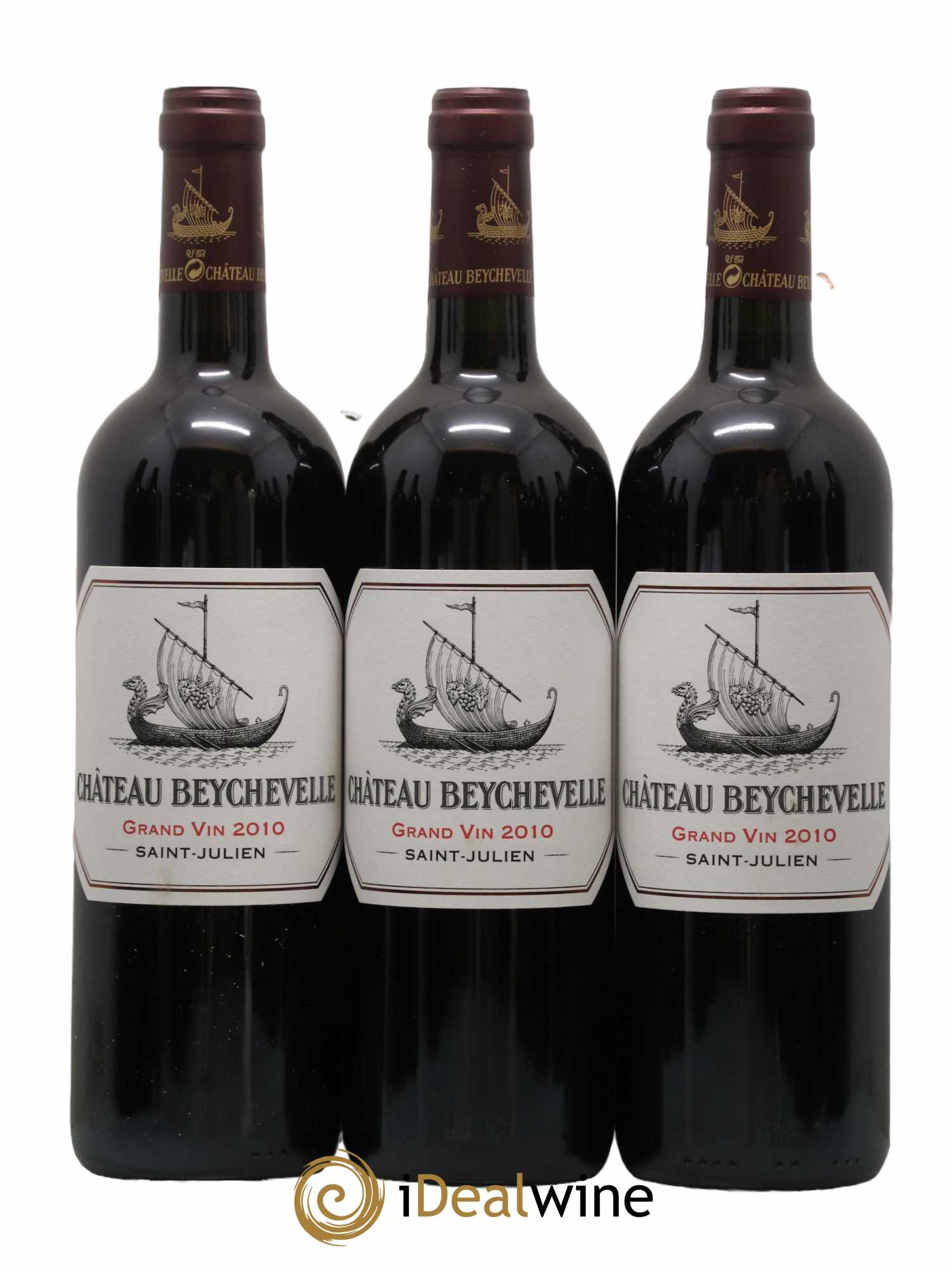 Château Beychevelle 4ème Grand Cru Classé 2010 - Lot de 12 bouteilles - 1