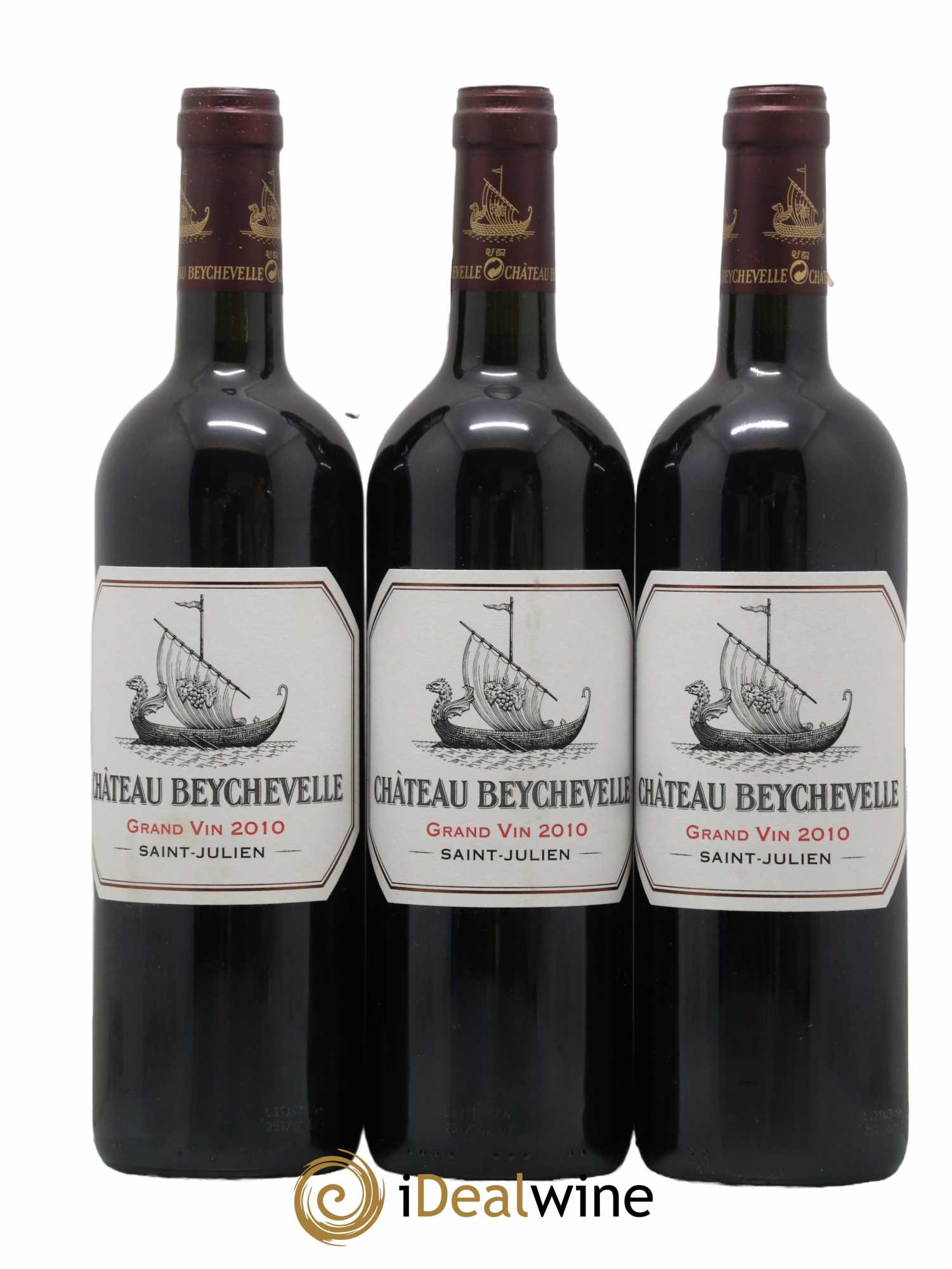 Château Beychevelle 4ème Grand Cru Classé 2010 - Lot de 12 bouteilles - 4