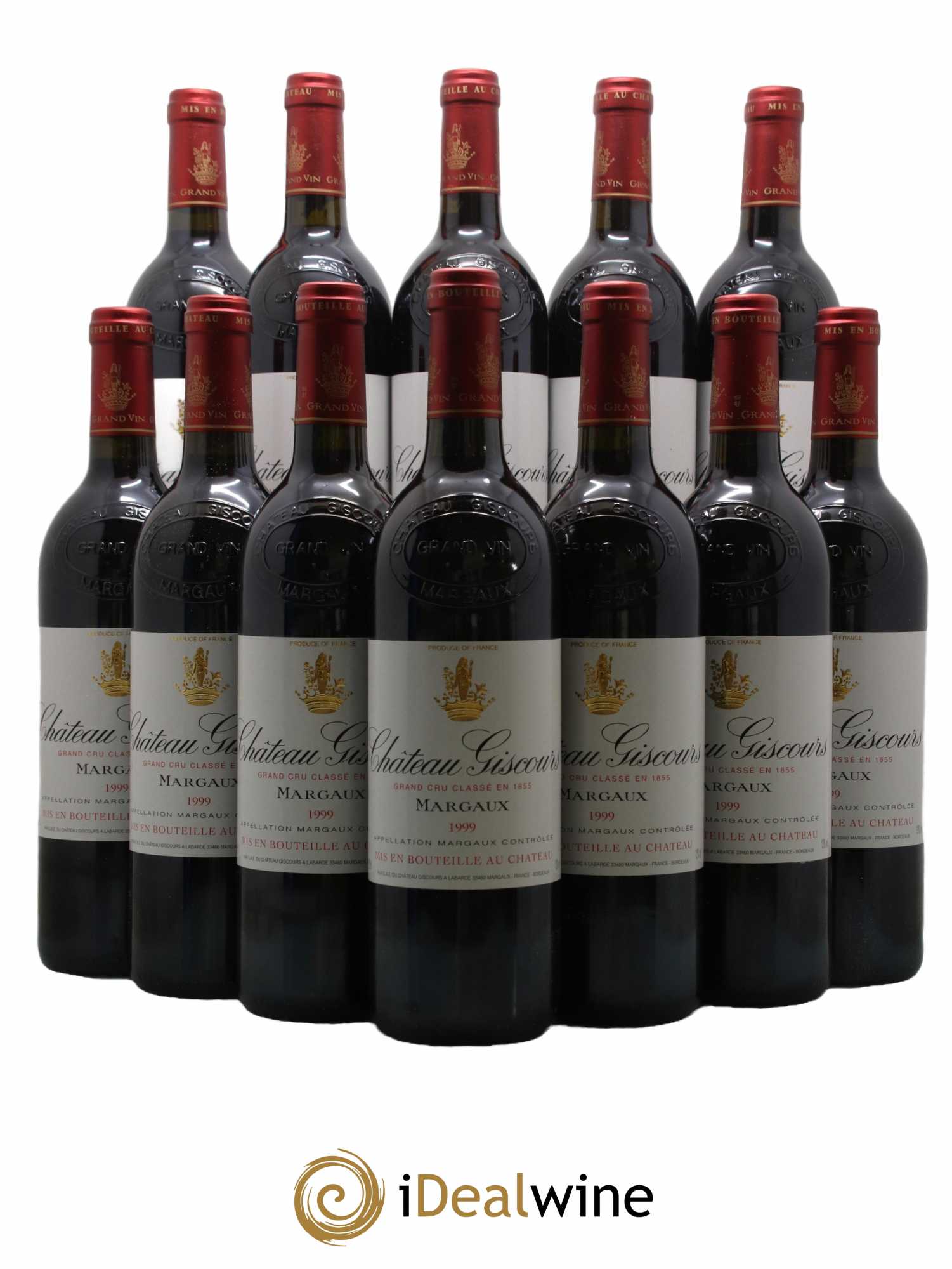 Château Giscours 3ème Grand Cru Classé 1999 - Lot de 12 bouteilles - 0