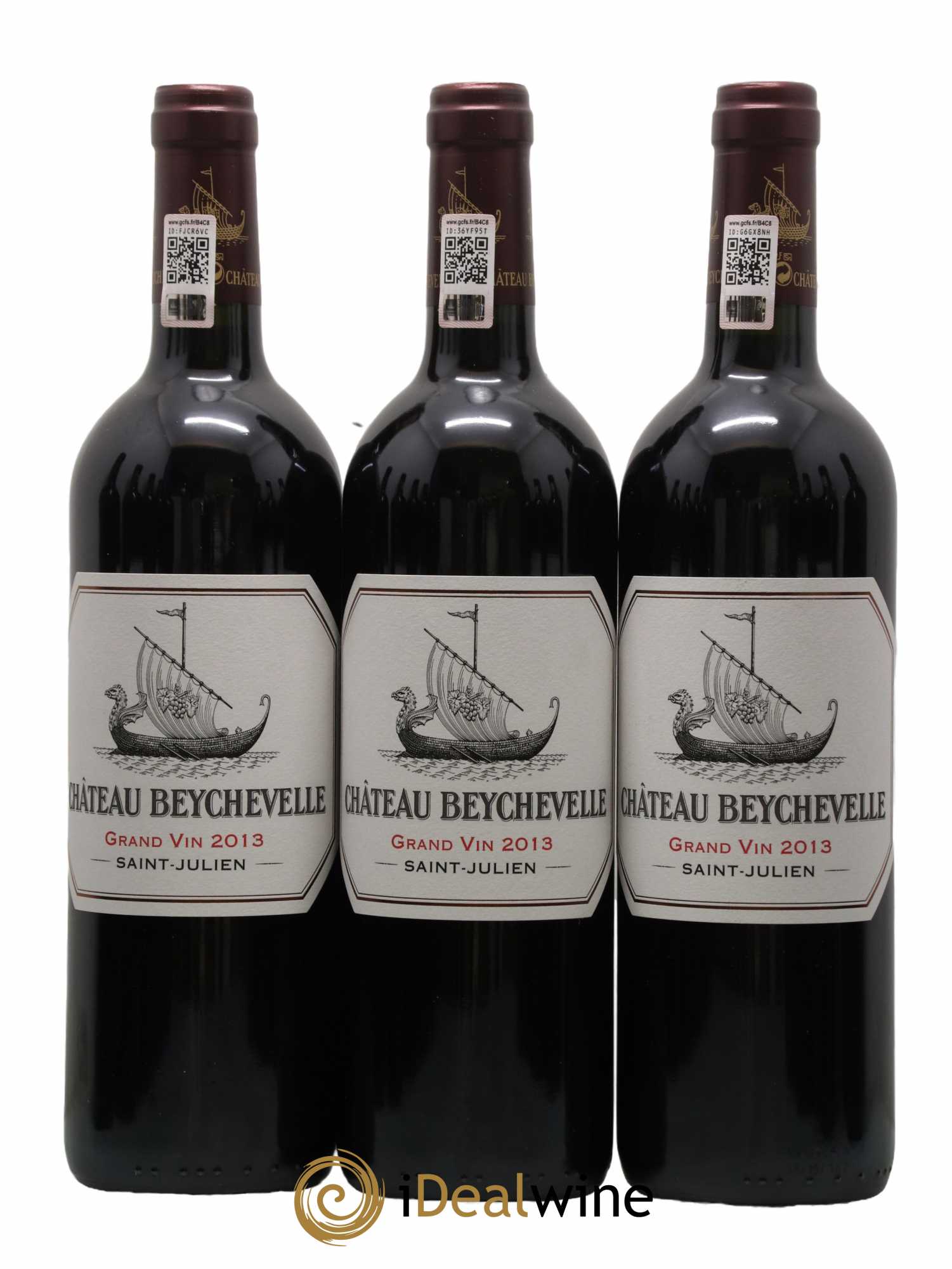 Château Beychevelle 4ème Grand Cru Classé 2013 - Lot de 12 bouteilles - 1