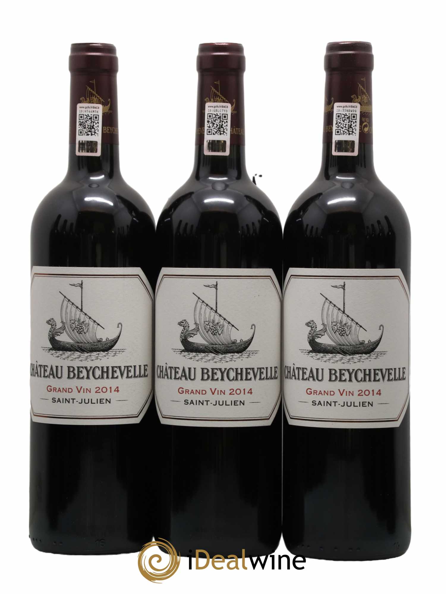 Château Beychevelle 4ème Grand Cru Classé 2014 - Lot de 12 bouteilles - 1