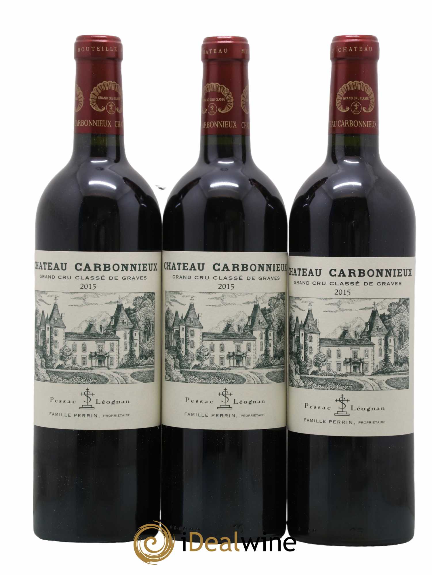 Château Carbonnieux Cru Classé de Graves 2015 - Lot de 12 bouteilles - 4