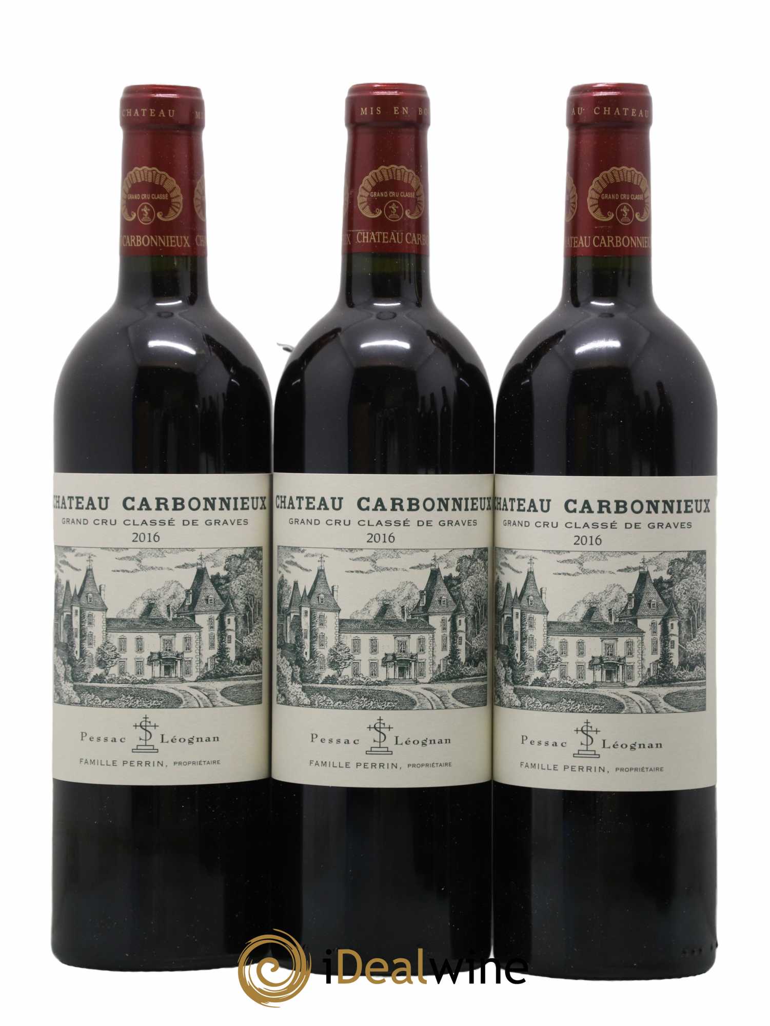 Château Carbonnieux Cru Classé de Graves  2016 - Lot de 6 bouteilles - 1