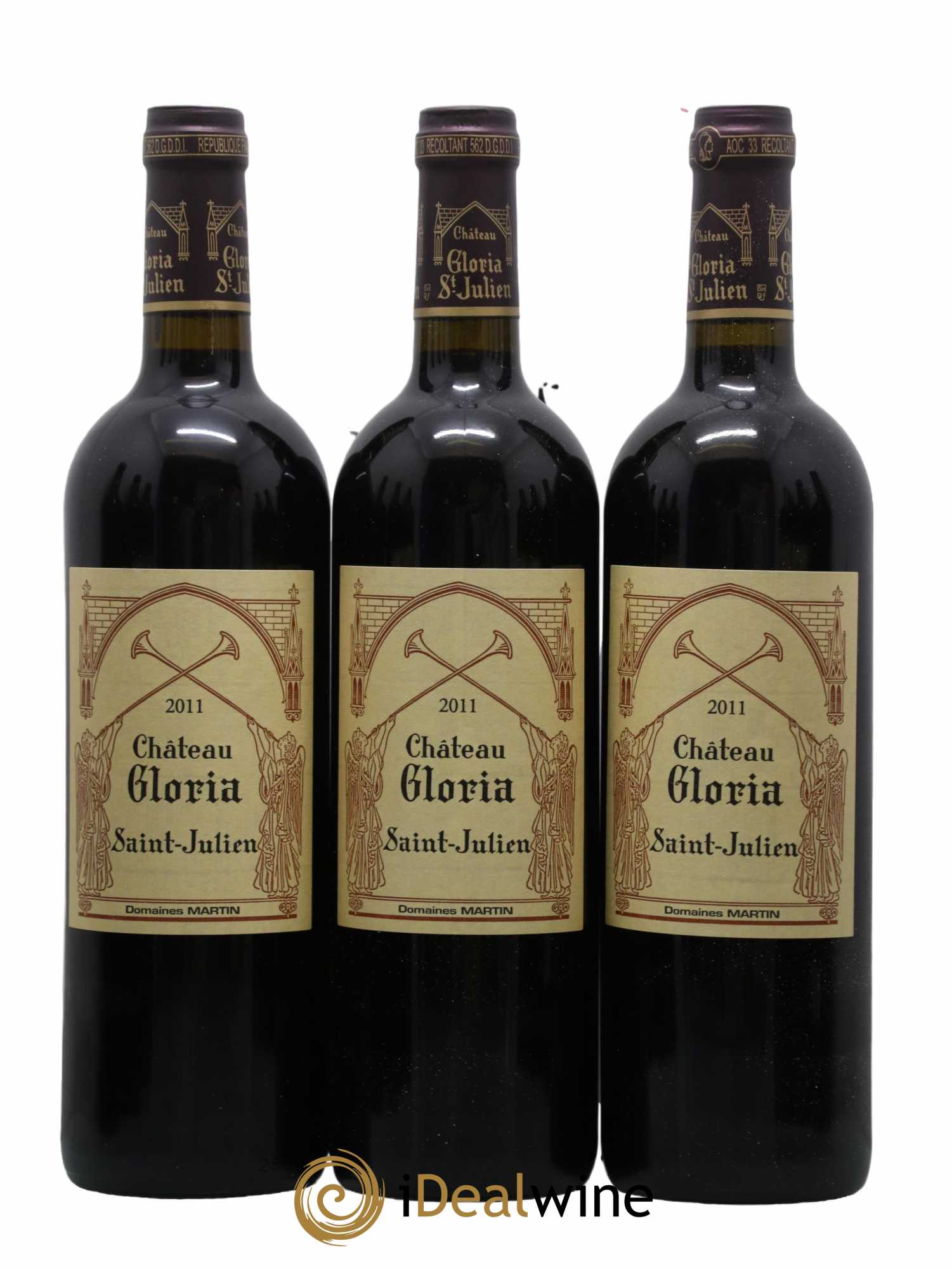 Château Gloria 2011 - Lot de 12 bouteilles - 2