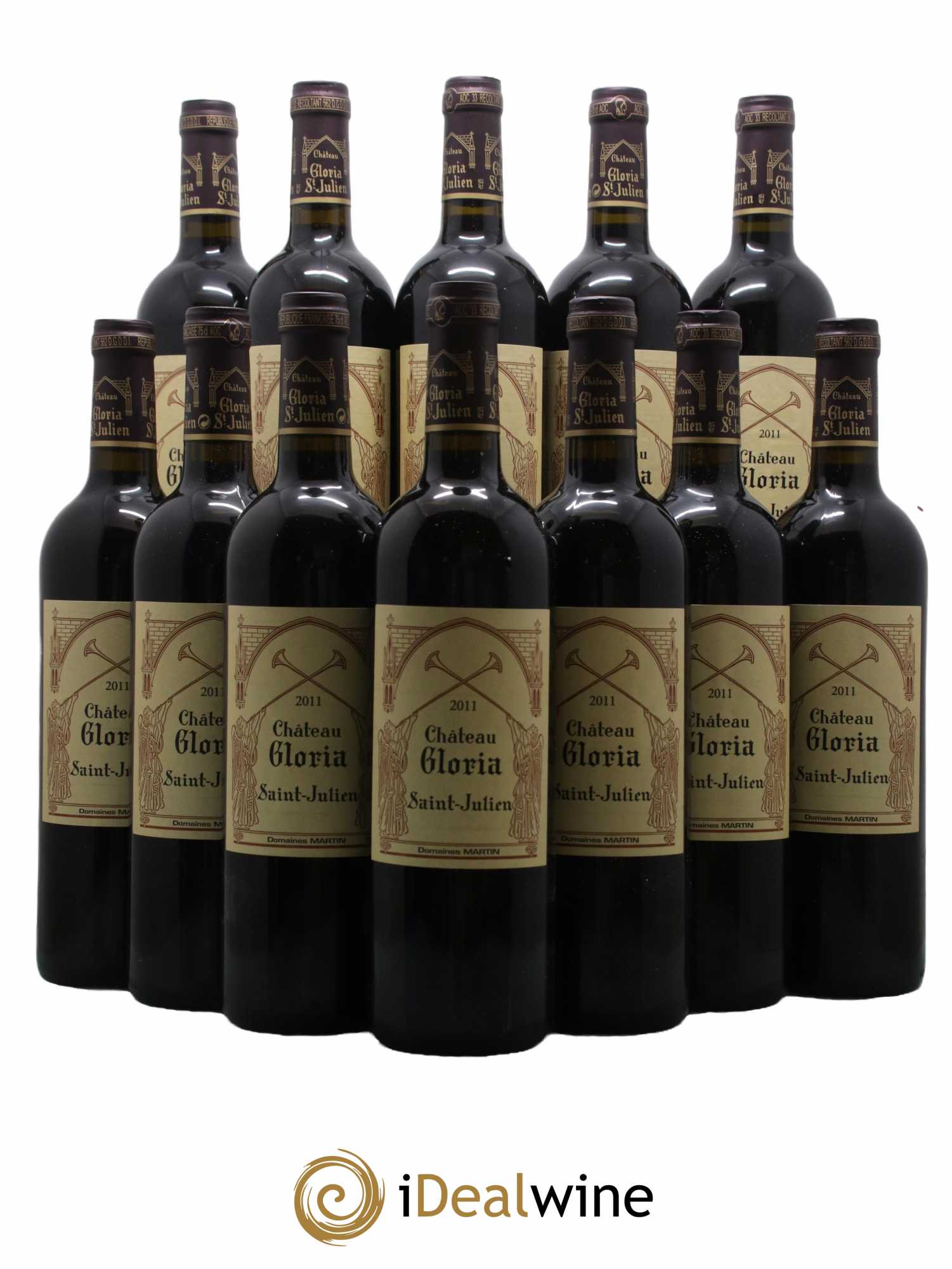 Château Gloria 2011 - Lot de 12 bouteilles - 0