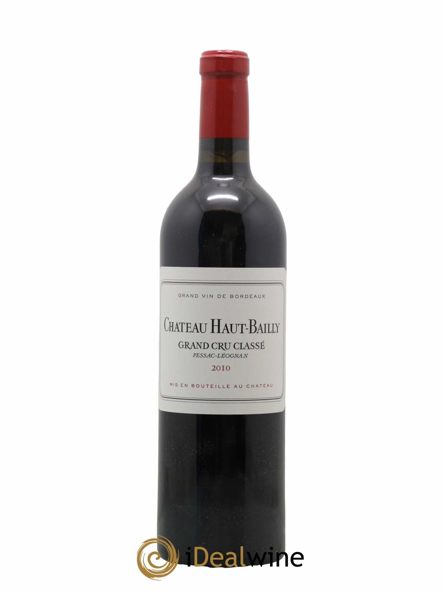 Château Haut-Bailly Cru Classé de Graves 2010 - Lot de 1 bouteille - 0