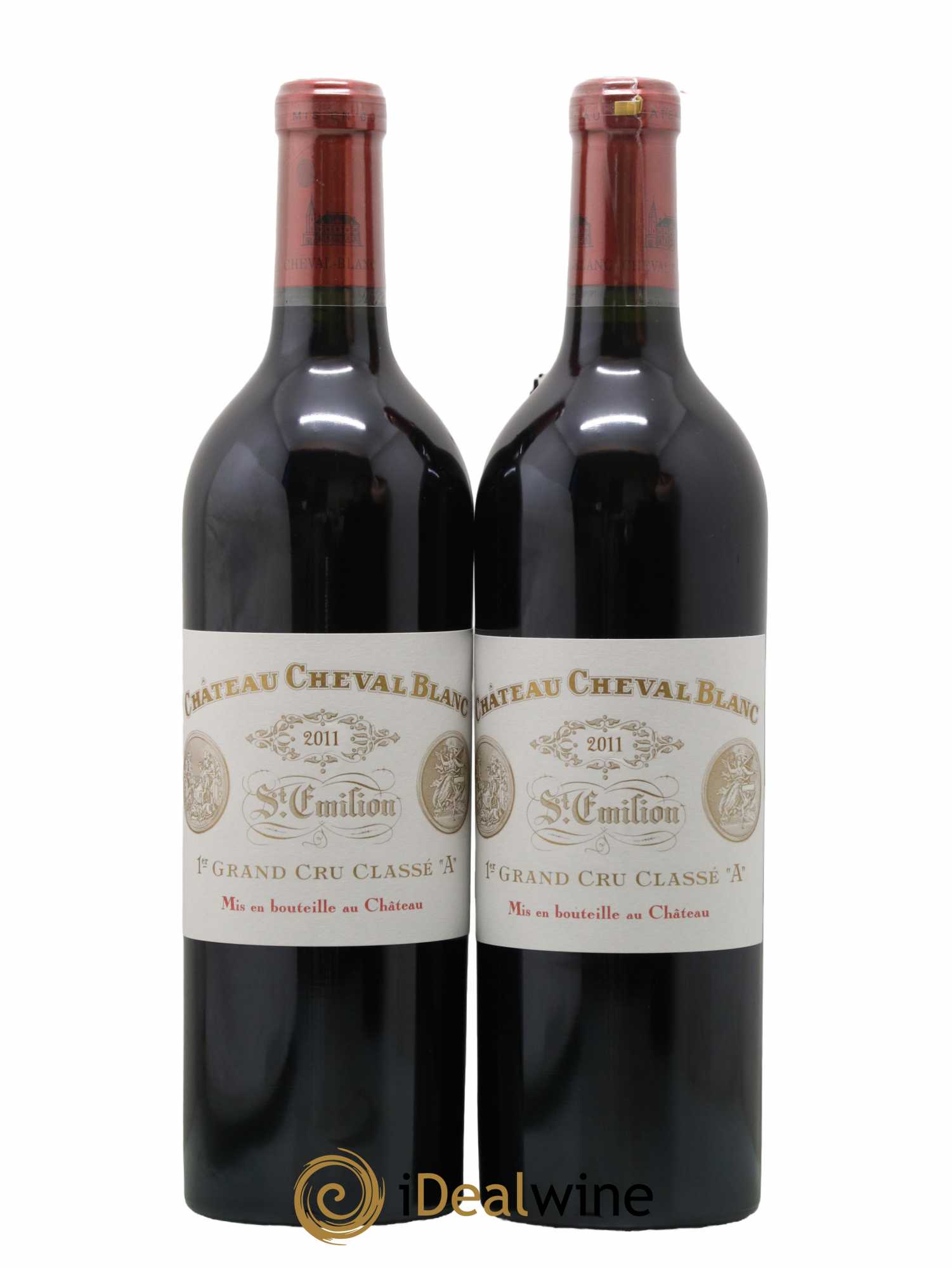 Château Cheval Blanc 1er Grand Cru Classé A 2011 - Lot de 2 bouteilles - 0