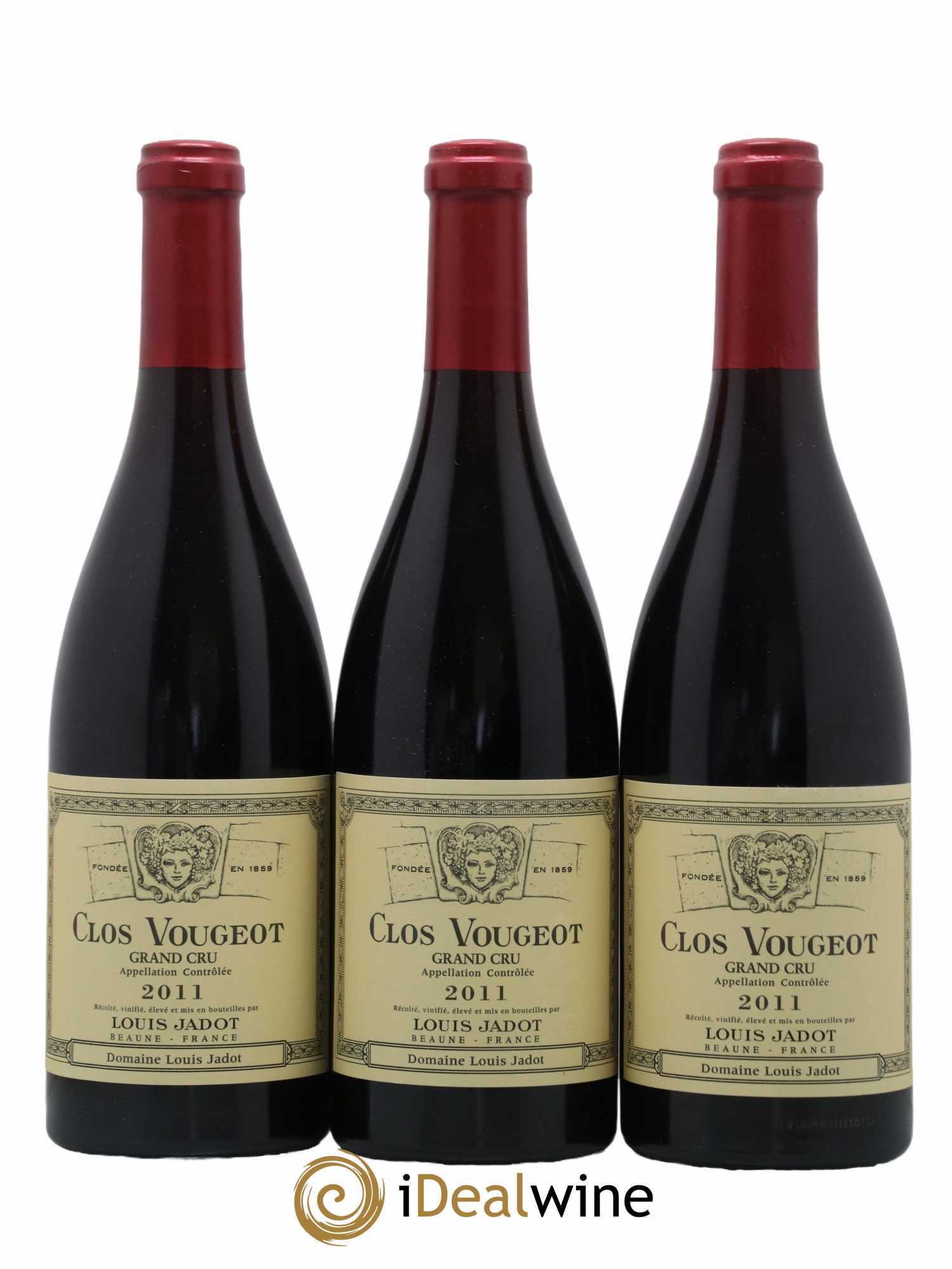 Clos de Vougeot Grand Cru Louis Jadot (Domaine) 2011 - Lotto di 6 bottiglie - 2