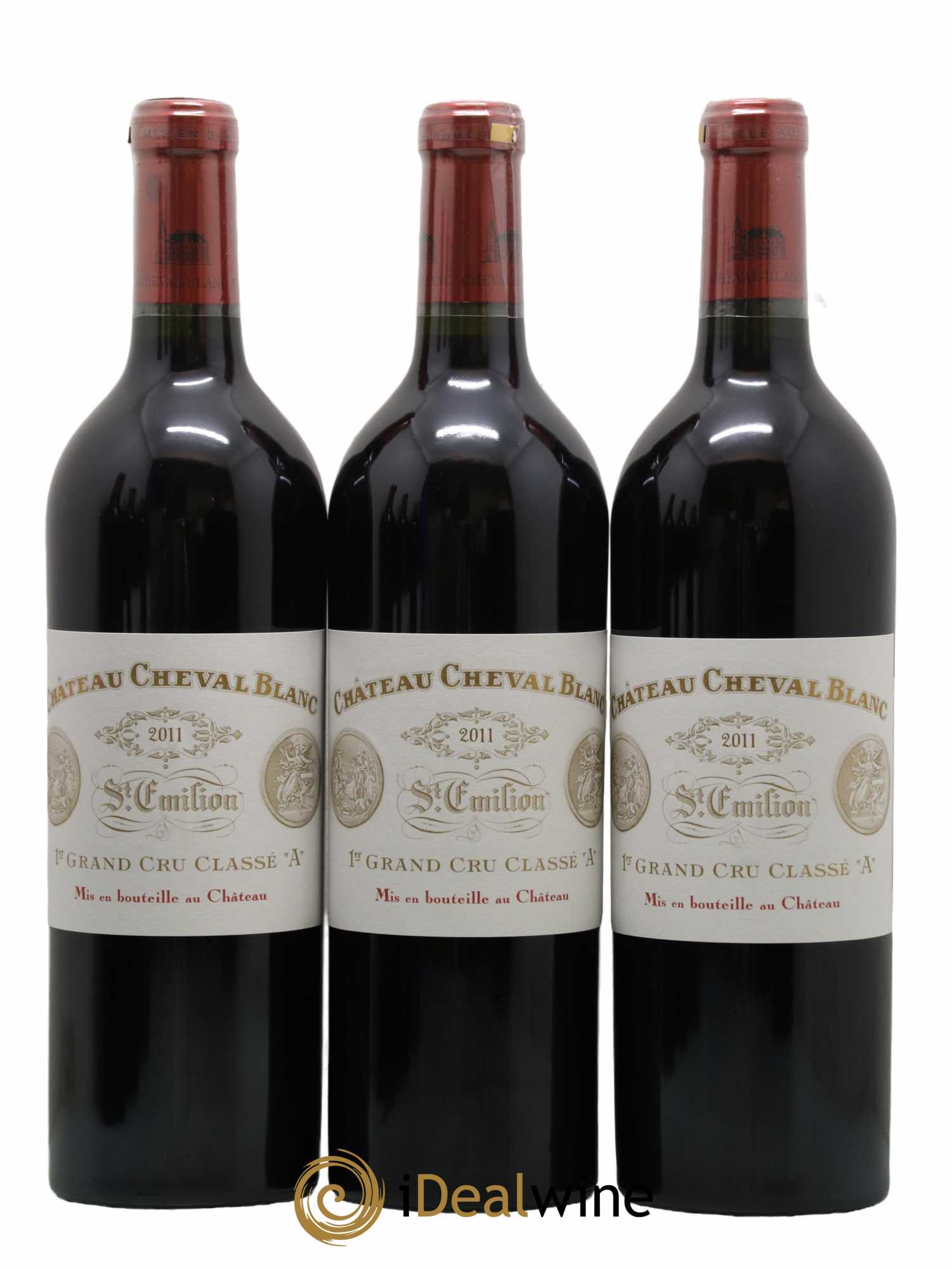 Château Cheval Blanc 1er Grand Cru Classé A 2011 - Lot of 6 bottles - 1