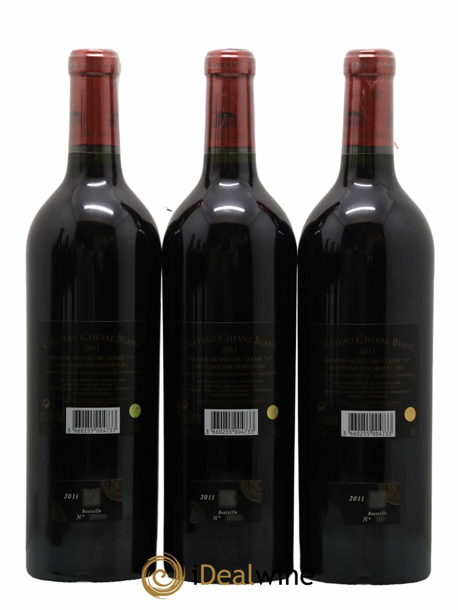Château Cheval Blanc 1er Grand Cru Classé A 2011 - Lot of 6 bottles - 2