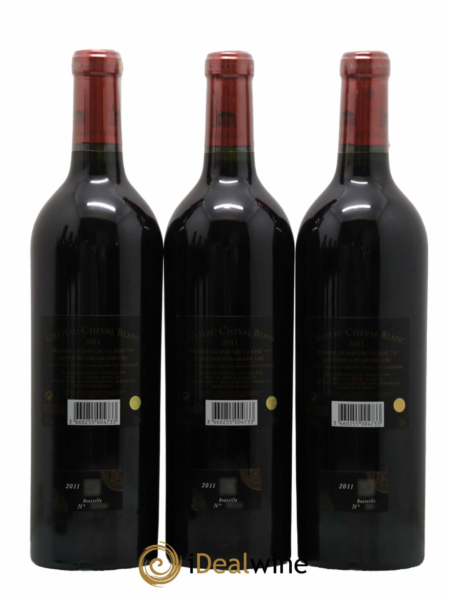 Château Cheval Blanc 1er Grand Cru Classé A 2011 - Lot of 6 bottles - 4