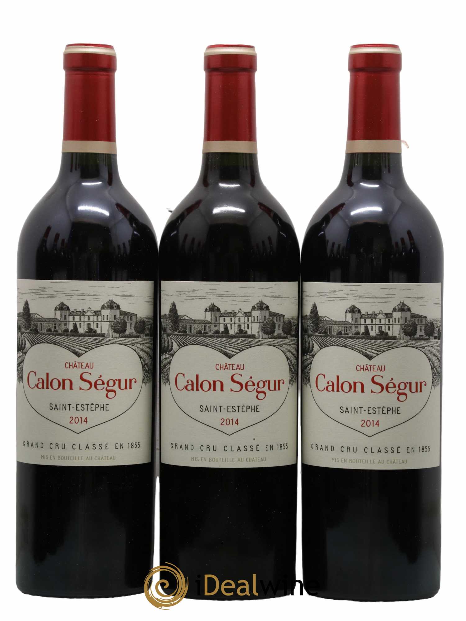 Château Calon Ségur 3ème Grand Cru Classé 2014 - Lot of 12 bottles - 1