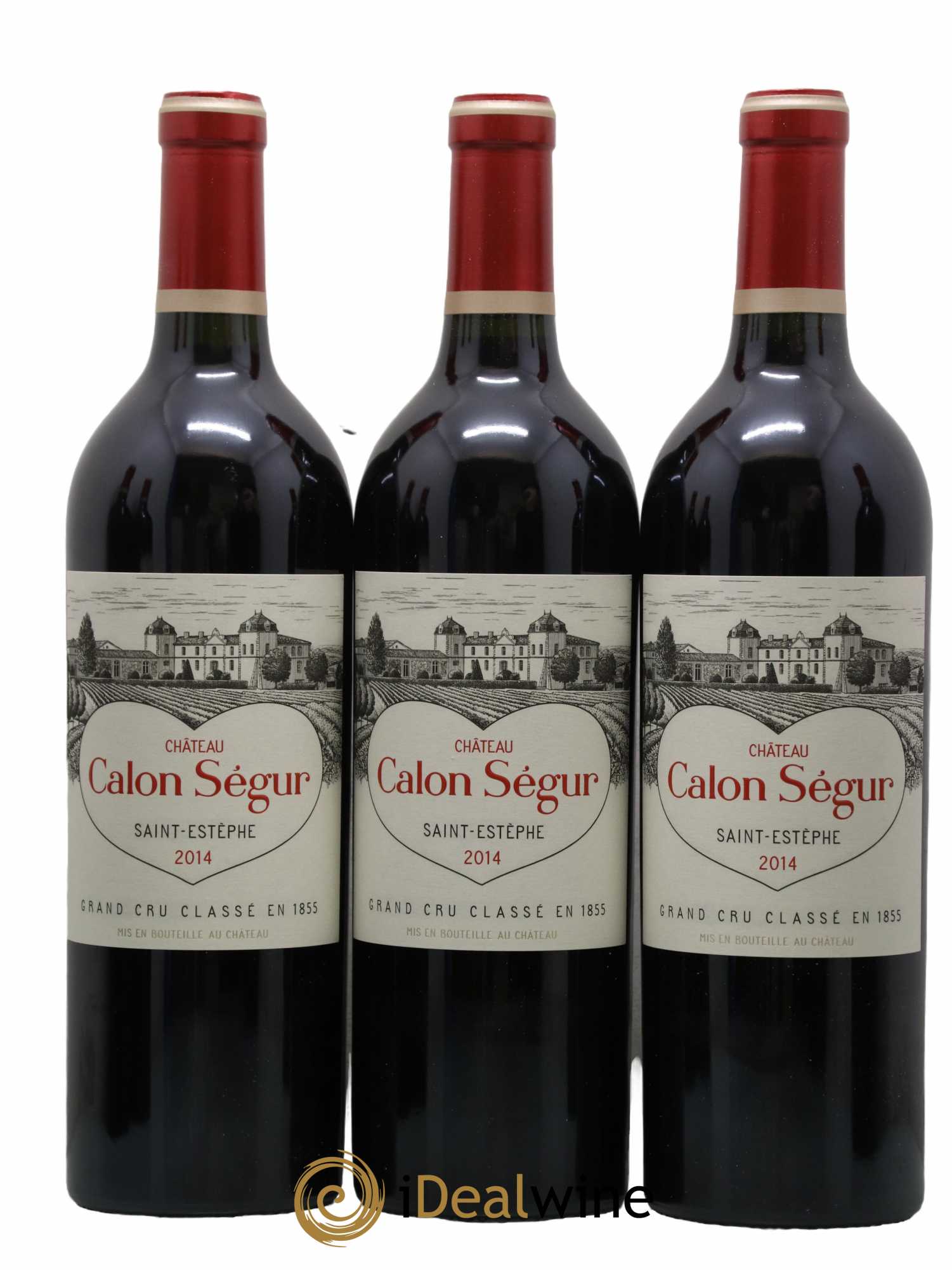 Château Calon Ségur 3ème Grand Cru Classé 2014 - Lot of 12 bottles - 3
