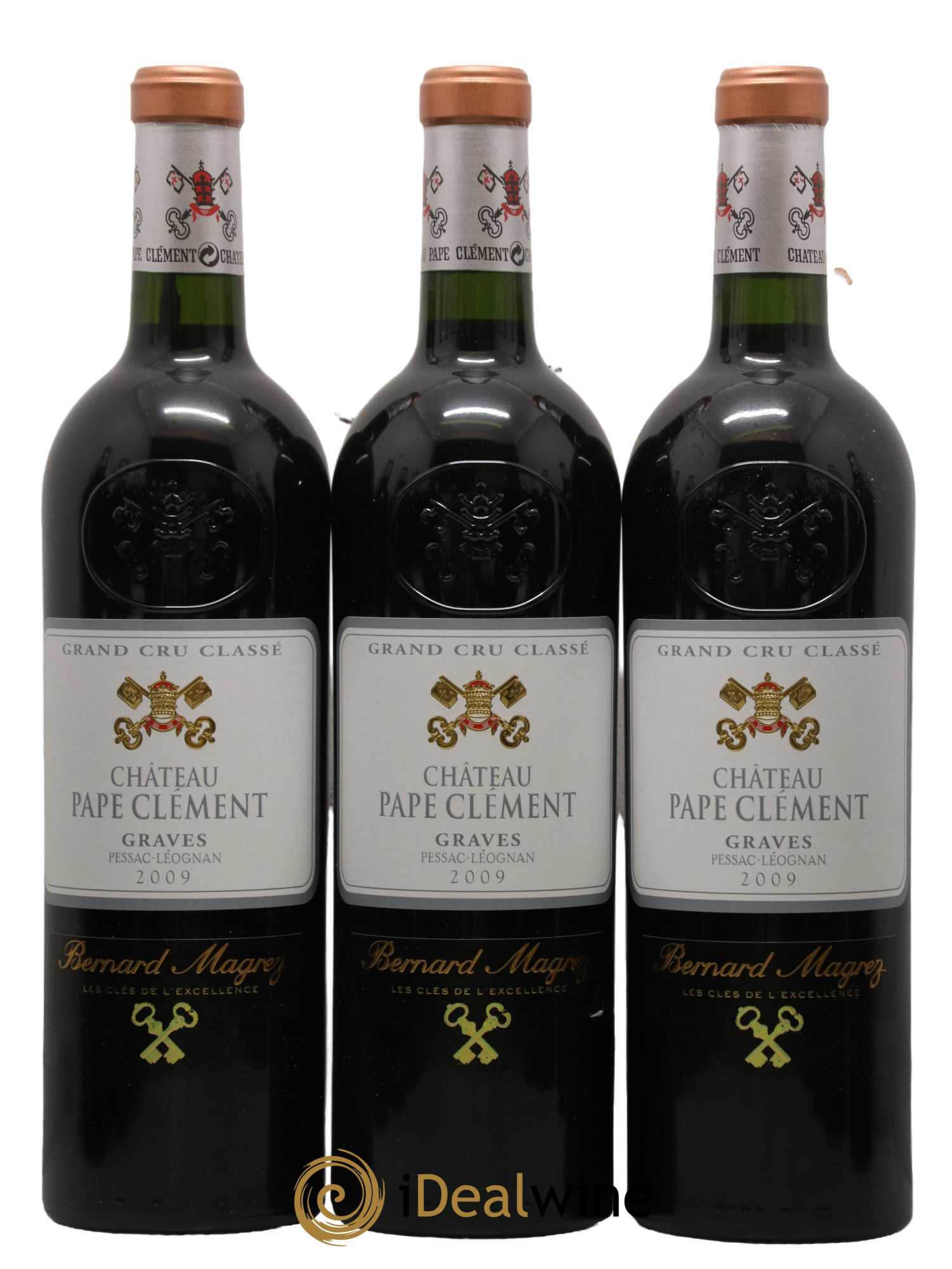 Château Pape Clément Cru Classé de Graves 2009 - Lot de 12 bouteilles - 1