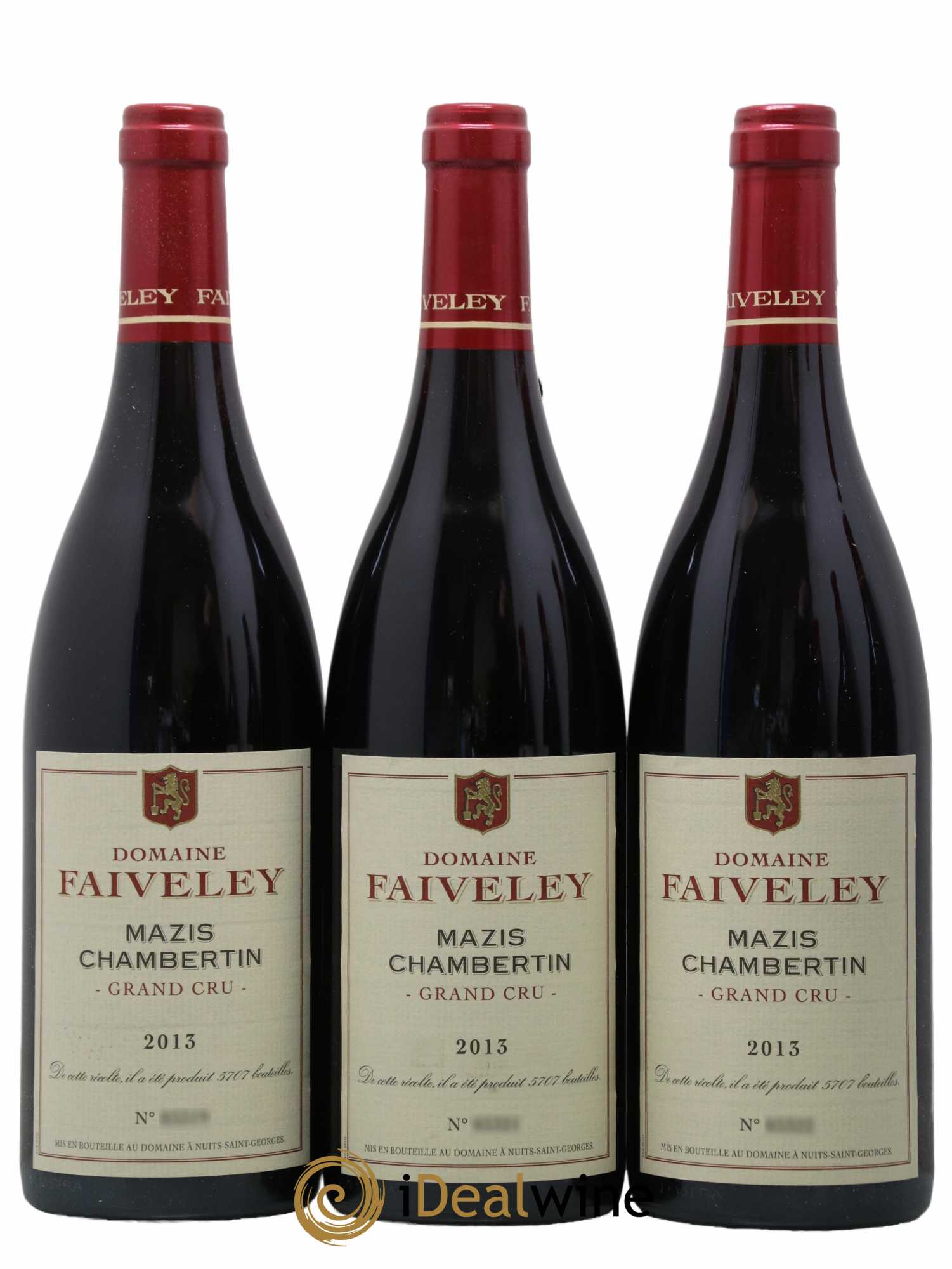 Mazis-Chambertin Grand Cru Faiveley 2013 - Lot de 6 bouteilles - 1