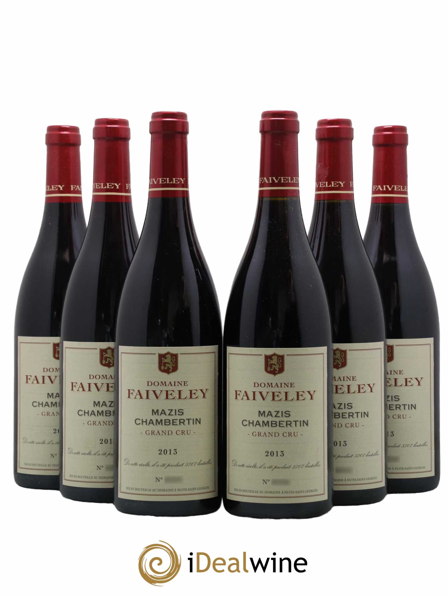 Mazis-Chambertin Grand Cru Faiveley 2013 - Lot de 6 bouteilles - 0