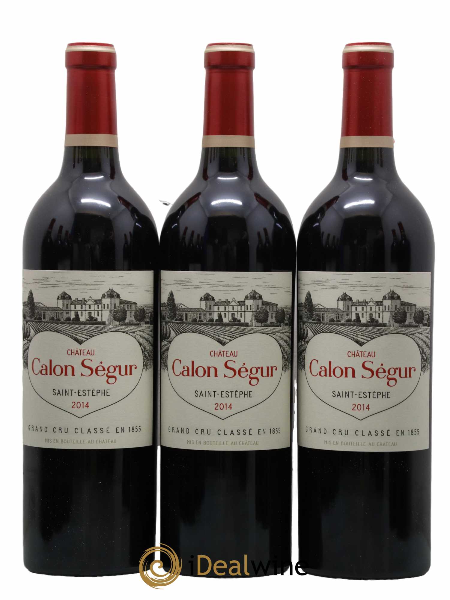 Château Calon Ségur 3ème Grand Cru Classé 2014 - Lot of 12 bottles - 2