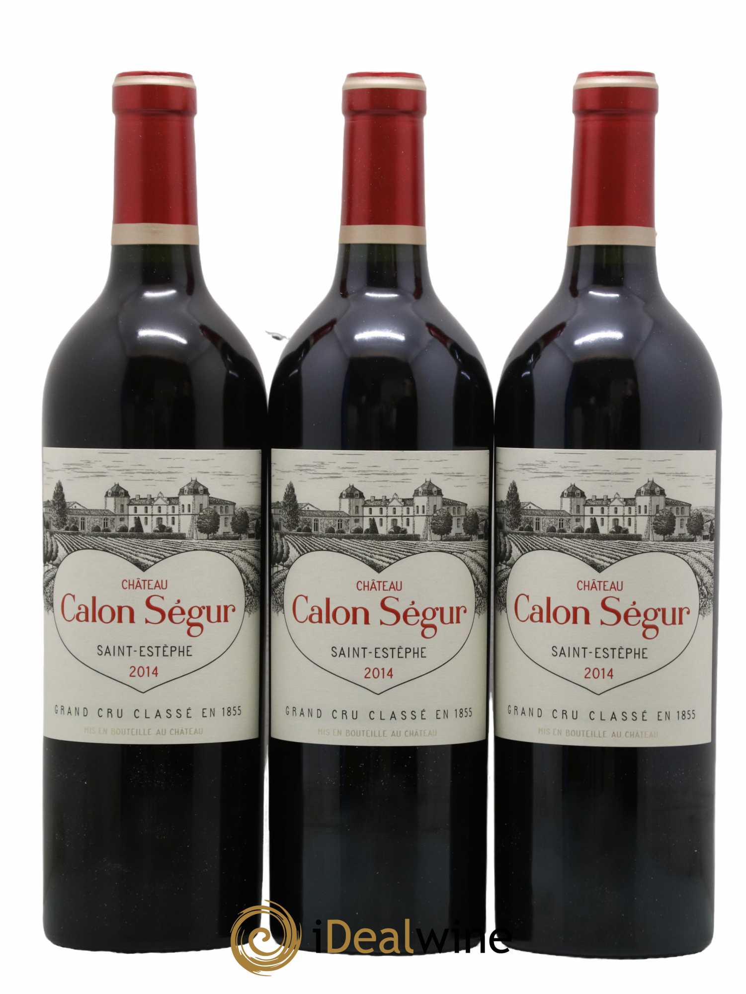 Château Calon Ségur 3ème Grand Cru Classé 2014 - Lot of 12 bottles - 4