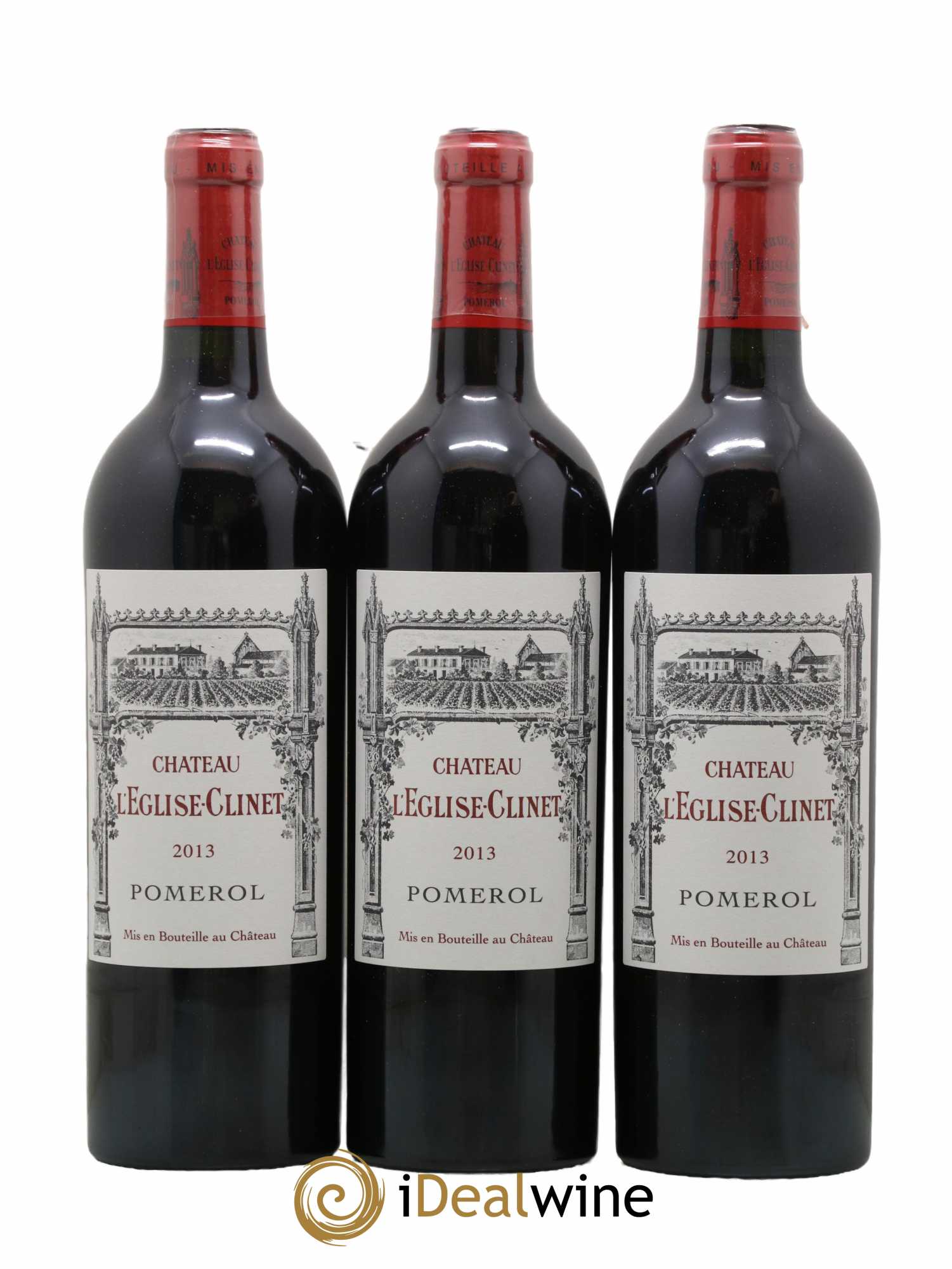 Château l' Église Clinet  2013 - Posten von 6 Flaschen - 2